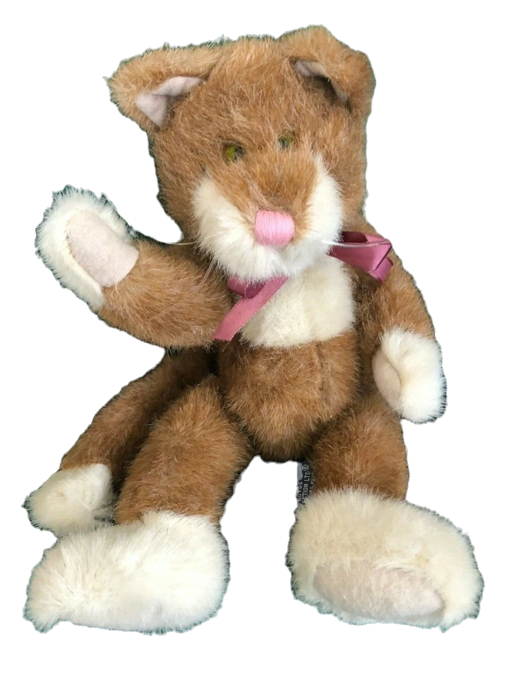 Boyds Cat Cookie Grimilkin 5306 orange and white 11" image 0