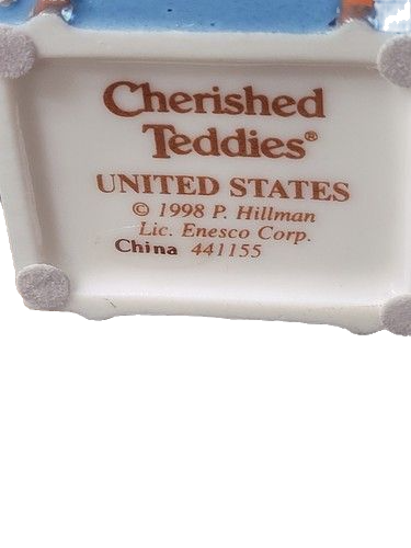 Cherished Teddies U.S.A ?American Boy Porcelain hinged�Box�441155 image 3