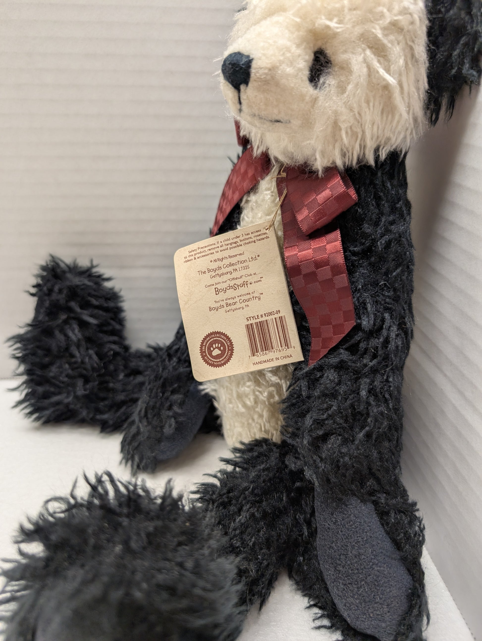 Boyds Plush Bear Ming Ming Woodsley 92002-09 image 5