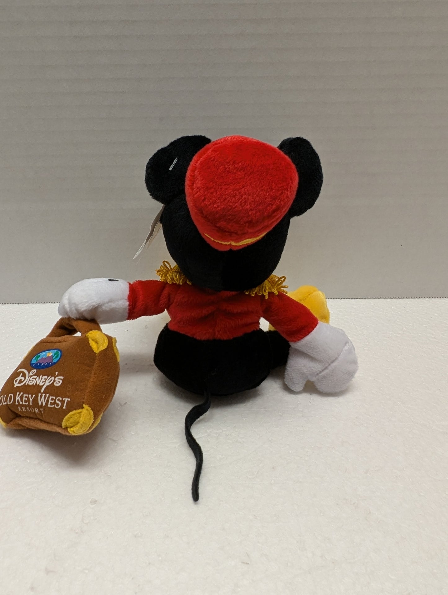 Disney Bean Bag Mini Old Key West Resort Bellhop Mickey 9.5 122-14561 image 3