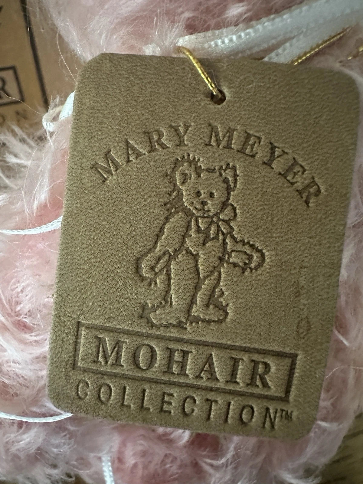 Mary Meyers The Green Mountain Collection Courtney 10" Rose Mohair 85081 image 3