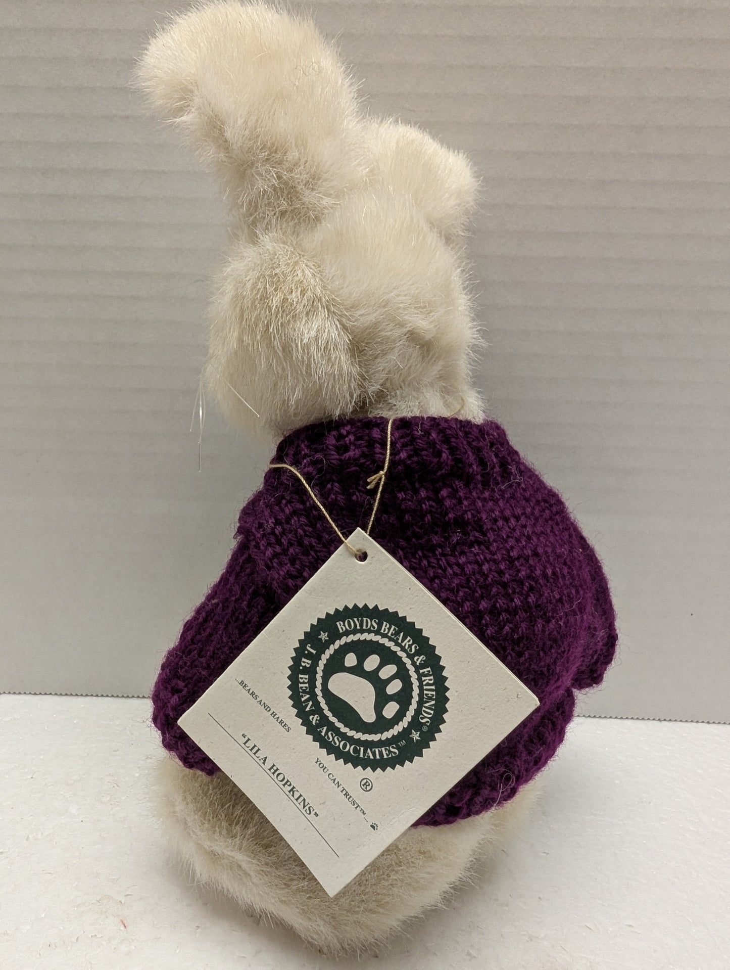 Boyds Plush Hare Lila Hopkins 91124 image 4