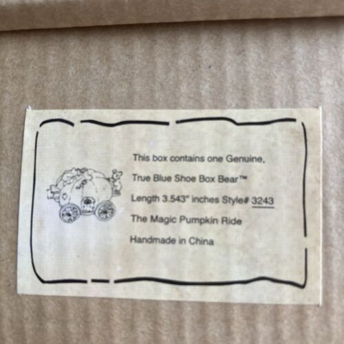 Boyds Shoebox The Magic Pumpkin Ride 3243 image 5