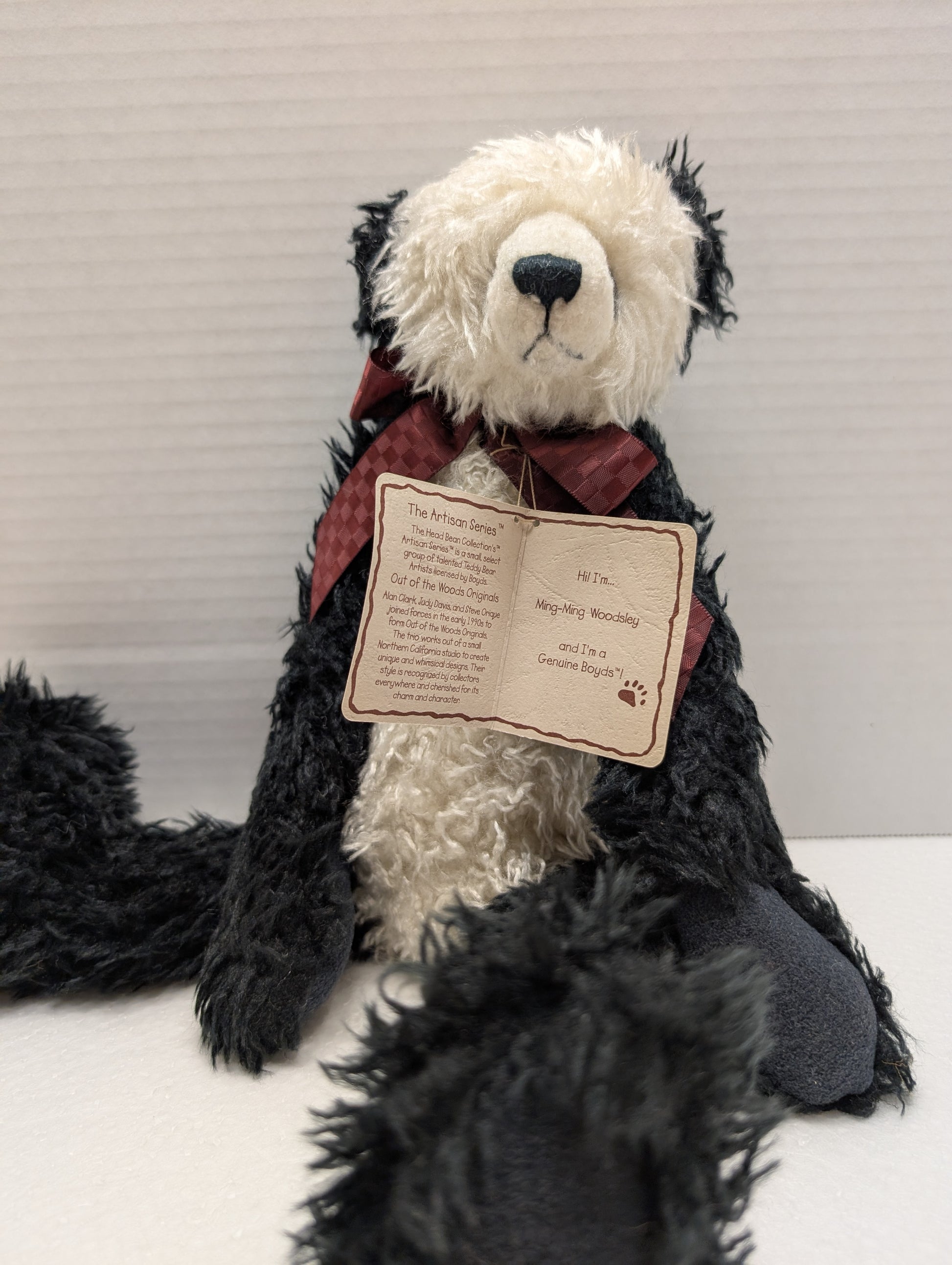 Boyds Plush Bear Ming Ming Woodsley 92002-09 image 6