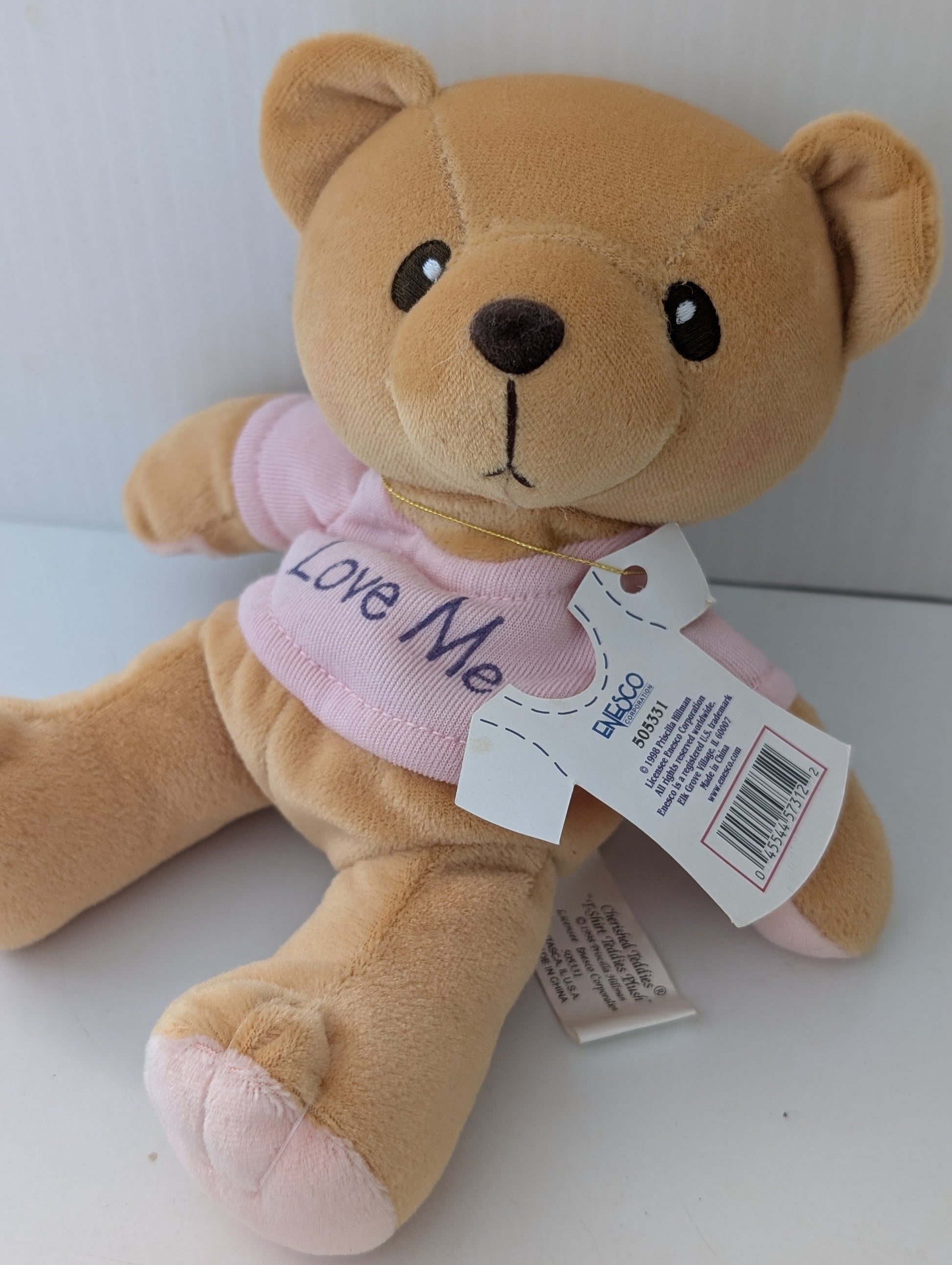 Cherished Teddies Bear Love Me Pink Tshirt  505331 image 1