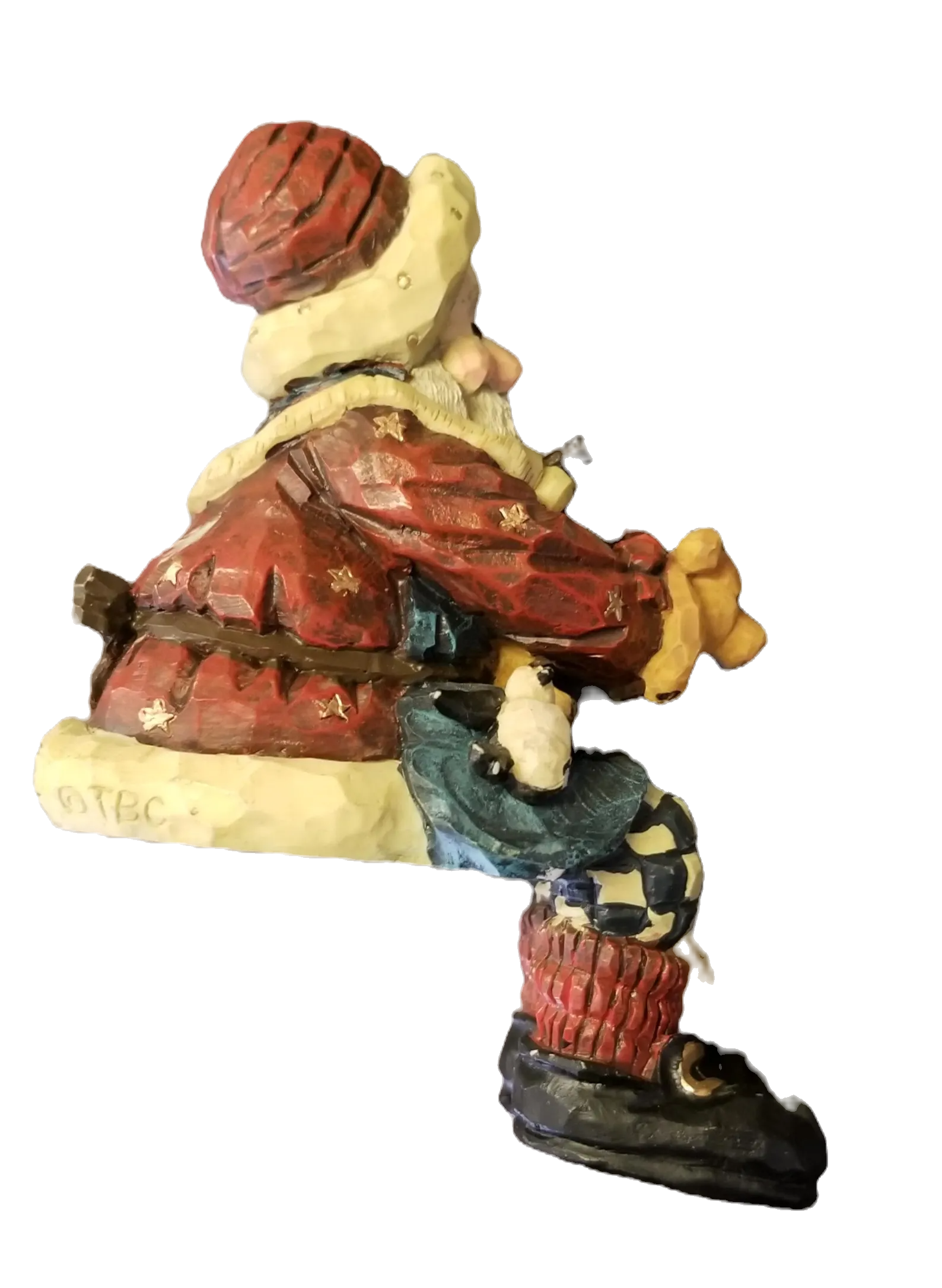 Boyds Carvers Choice Santa Jr...And The Final Inspection #370103 image 1