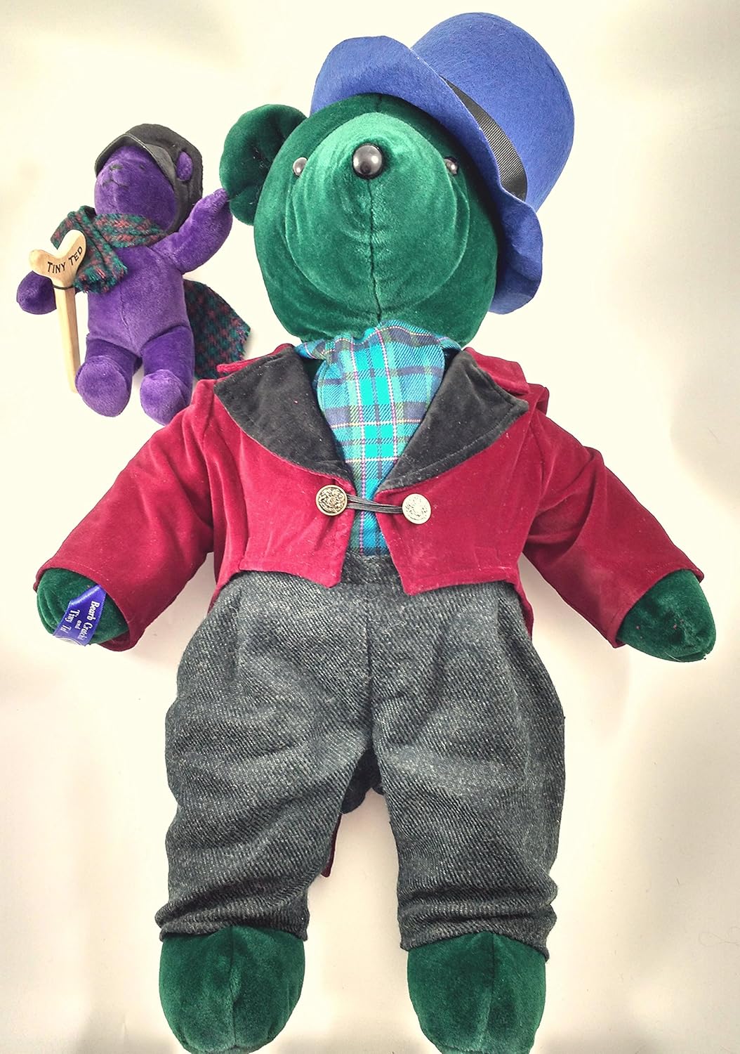 North American Bear VIB 20" Plush Bear Bearb Cratchit and Tiny Ted #3073 image 0