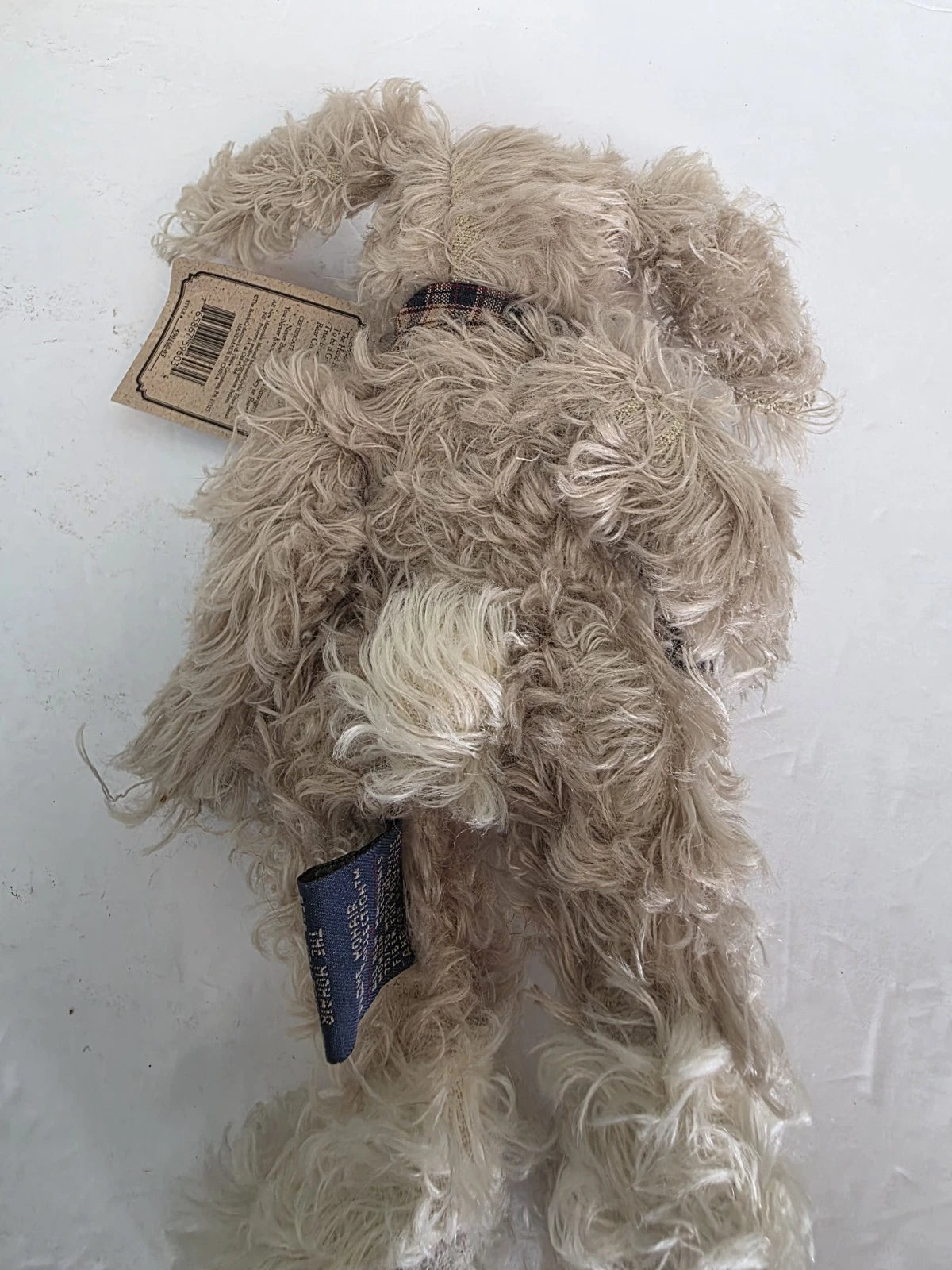 Boyds Mohair Edith 10" Tan &White Rabbit 590160-03 image 2