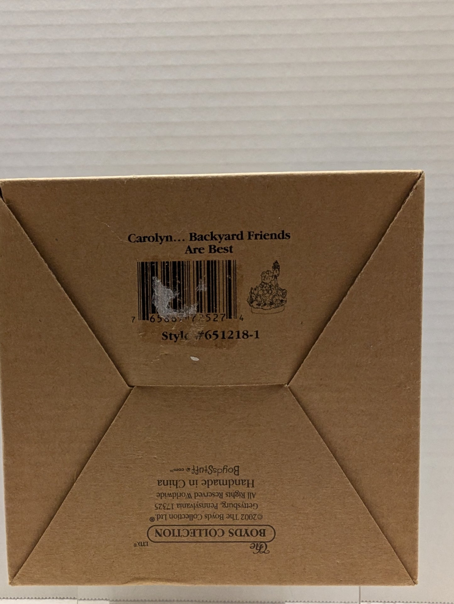 Boyds Candletopper Carolyn  Backyard Friends Are Best 651218-1 image 3