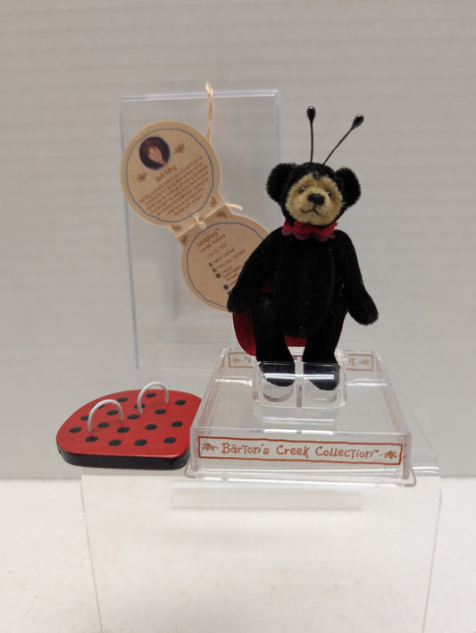 Gund Barton's Creek Artist Designed Mini Bear Ladybug Bear #72001 image 0