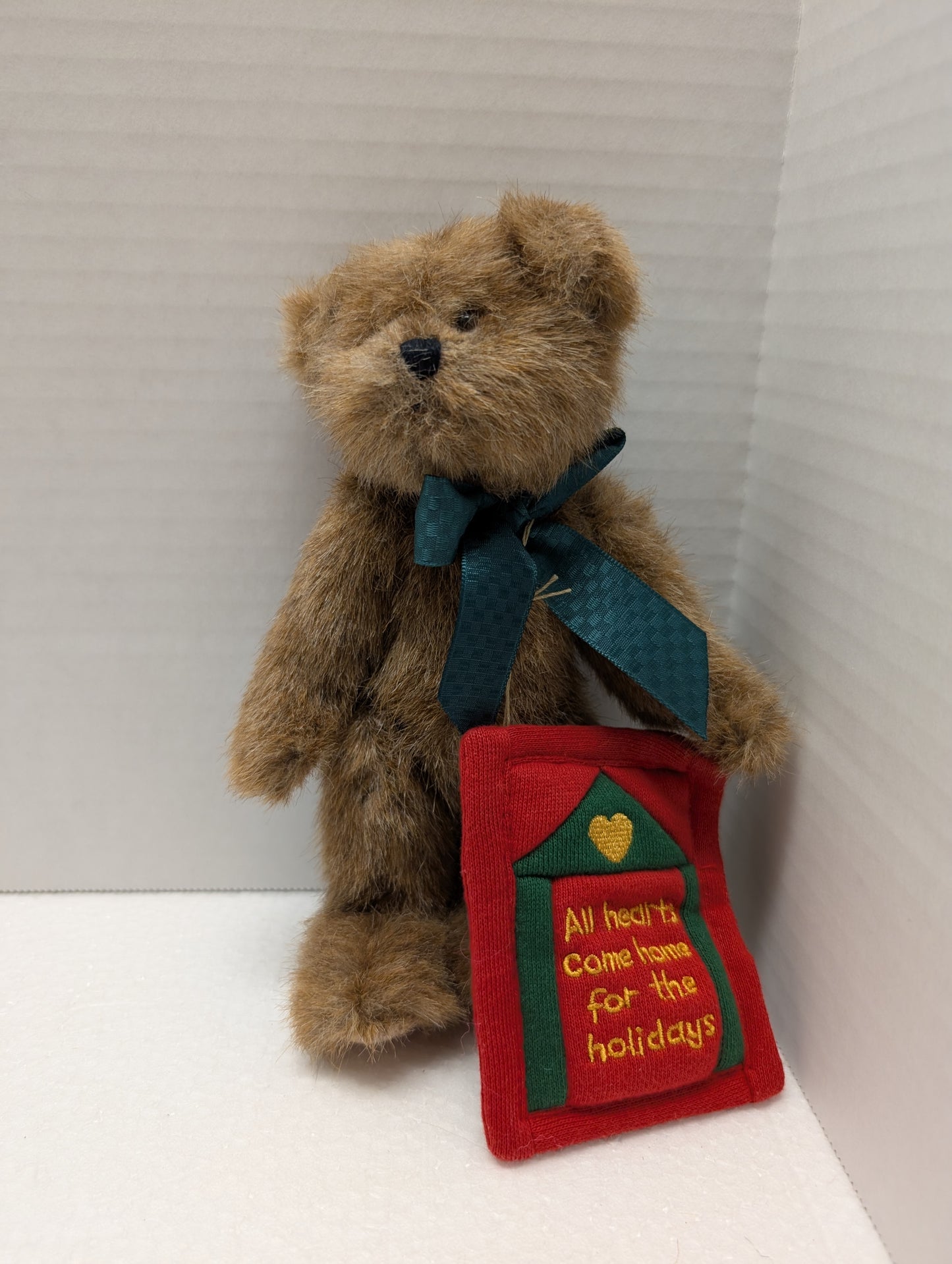 Boyds Bear Plush Homer 7.5"  jointed with quilt 904363 image 7
