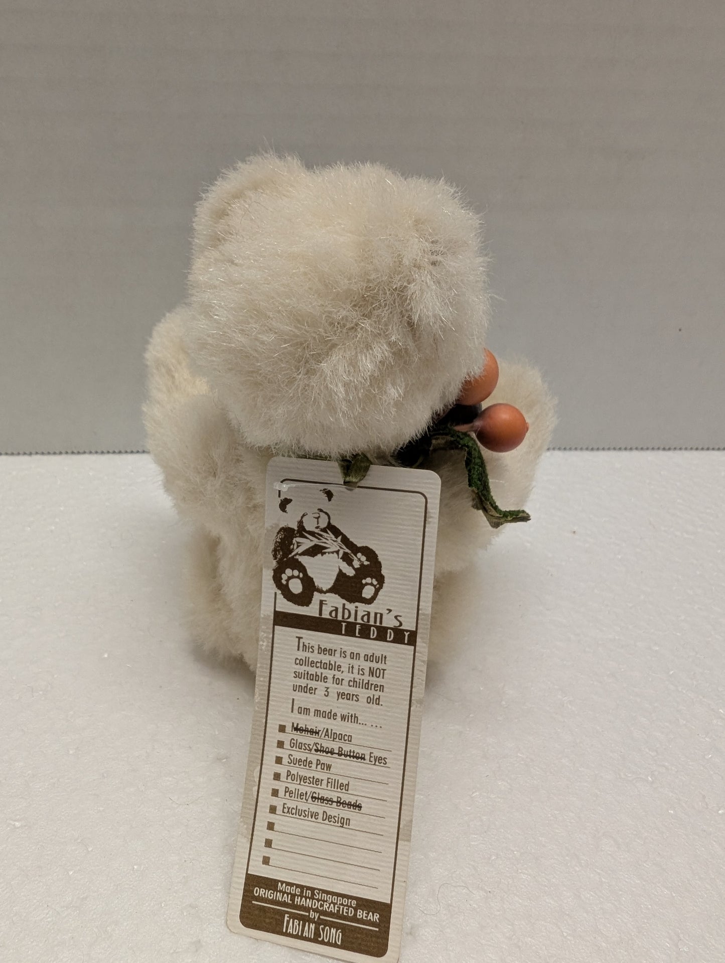 Artist Fabian Song designed Fabian's Teddy  Sweety Alpaca Polar Bear 5 image 8