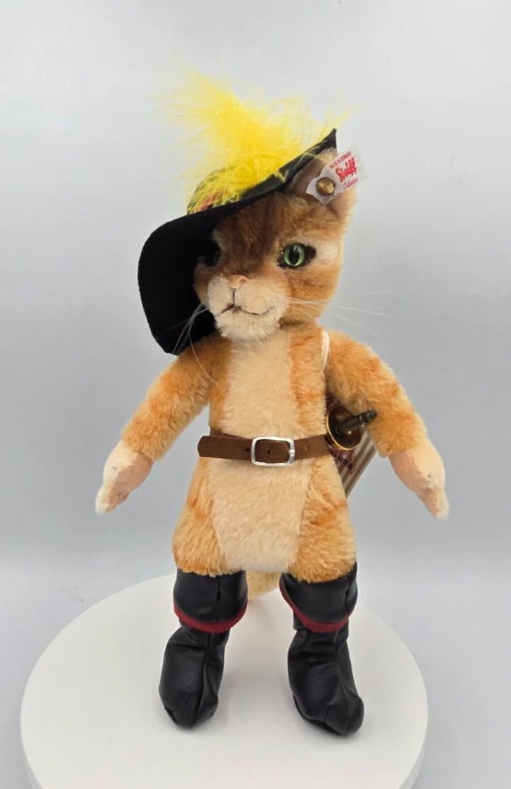 Steiff Puss in Boots 26cm Golden Brown image 4