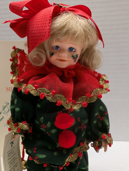Robin Woods Jingles Christmas 8" Doll 26779 8" image 0