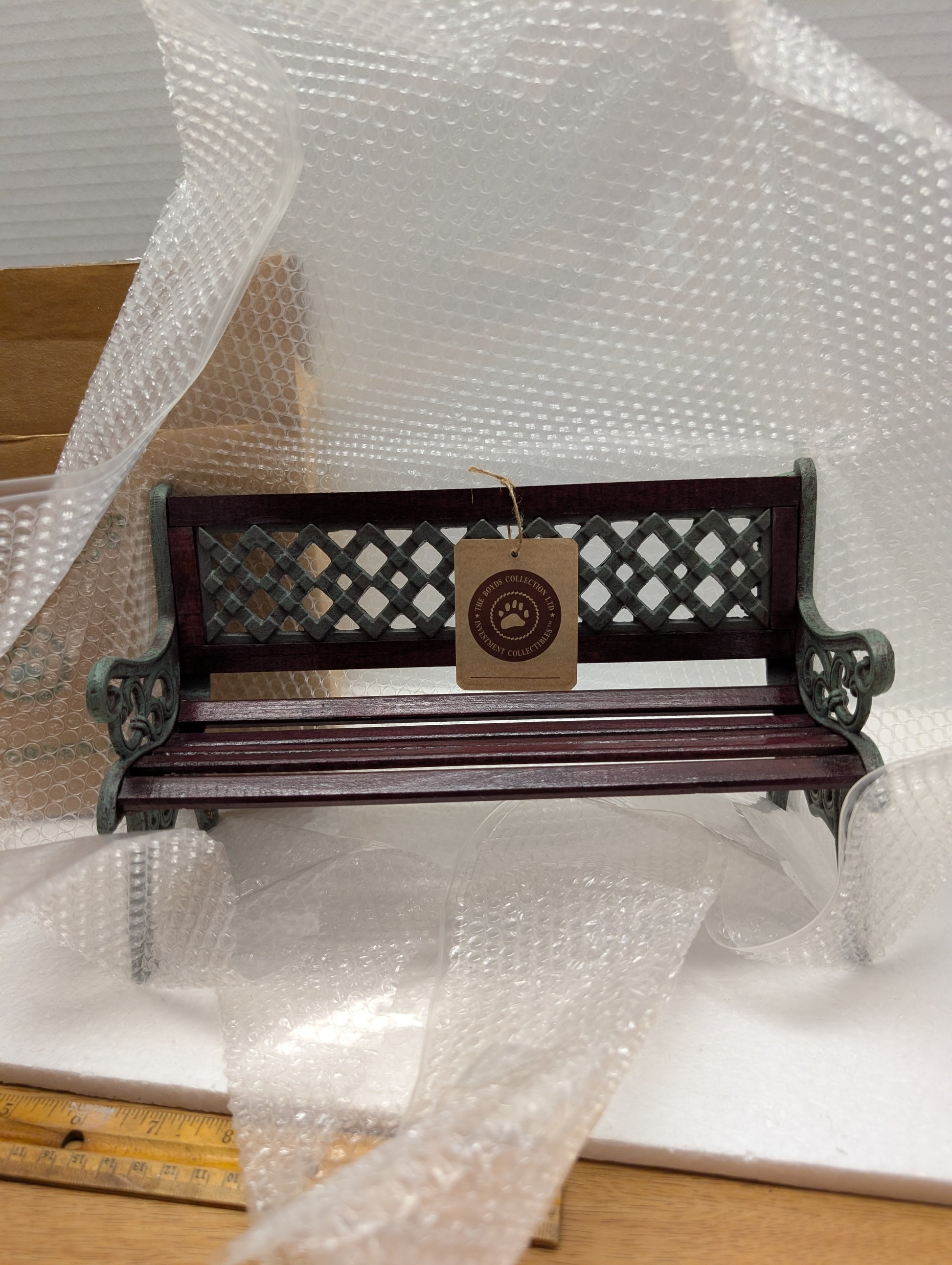 Boyds Accessories Melinds's Garden Bench image 0