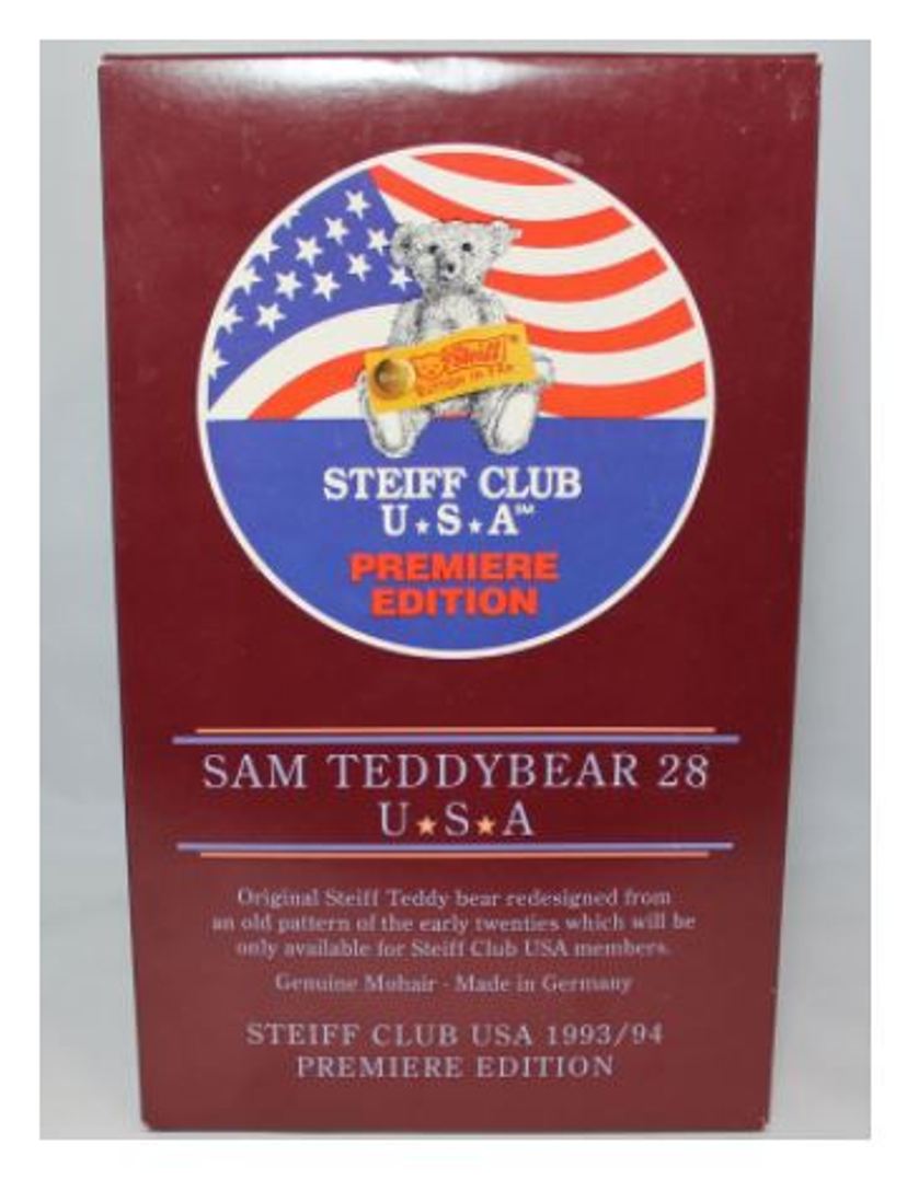 Steiff Club Patriotic  Sam Bear #420801 image 3