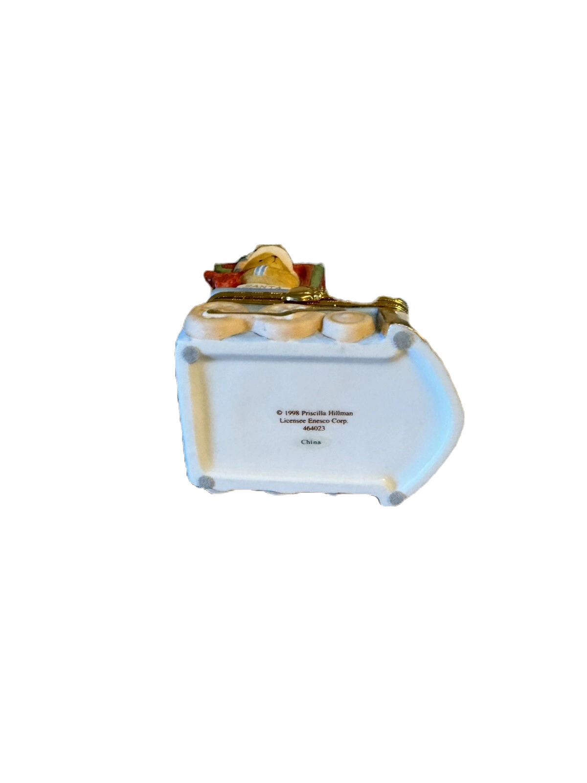 Cherished Teddies 1998 Santa Express Trinket Box image 2