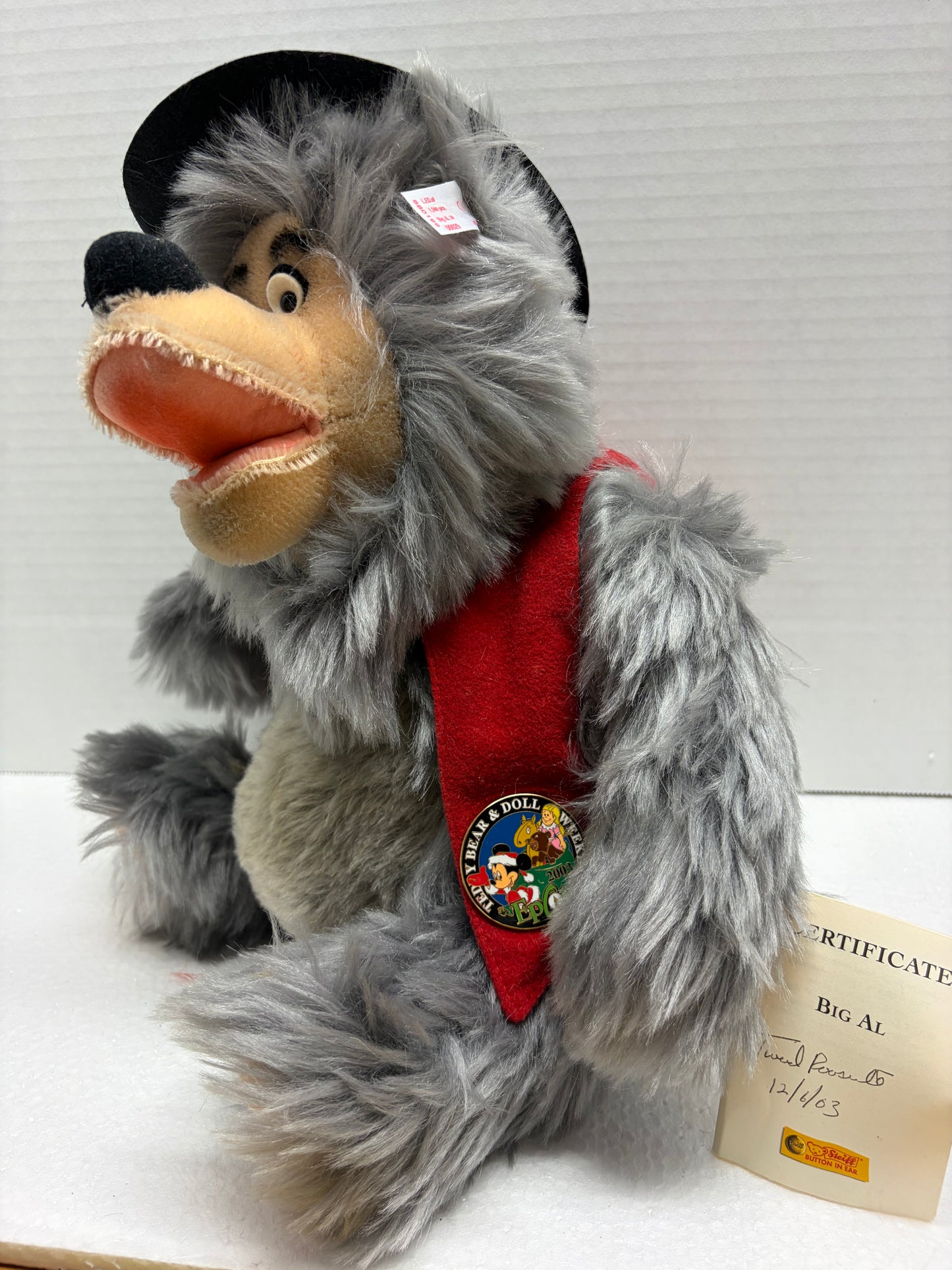 Steiff Disney WDWC  Big Al  1500 30cm 2003