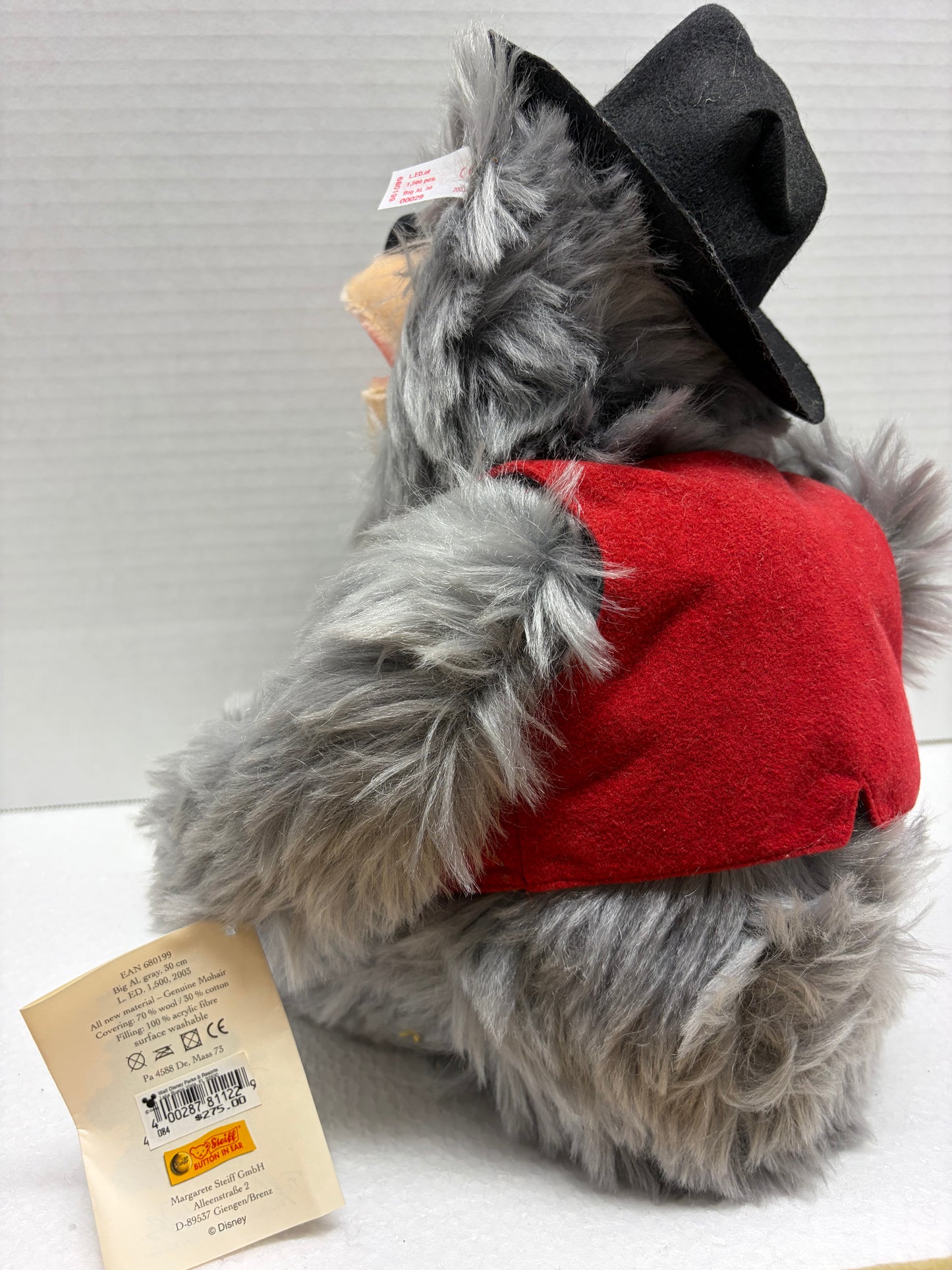 Steiff Disney WDWC  Big Al  1500 30cm 2003