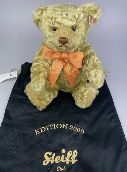 Steiff Club 2009 Teddyb. 30 Moh Messing Brass 420979