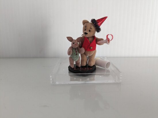 Pooh and Piglet by Lisa Lloyd 2000 Disney Bear & Doll Convention image 4