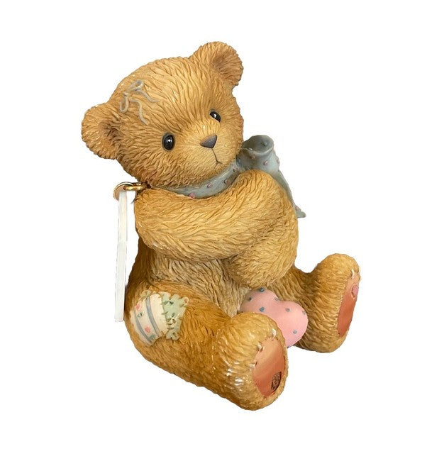 Cherished Teddies Diana, Hugging self w/Heart at feet 786845 image 3