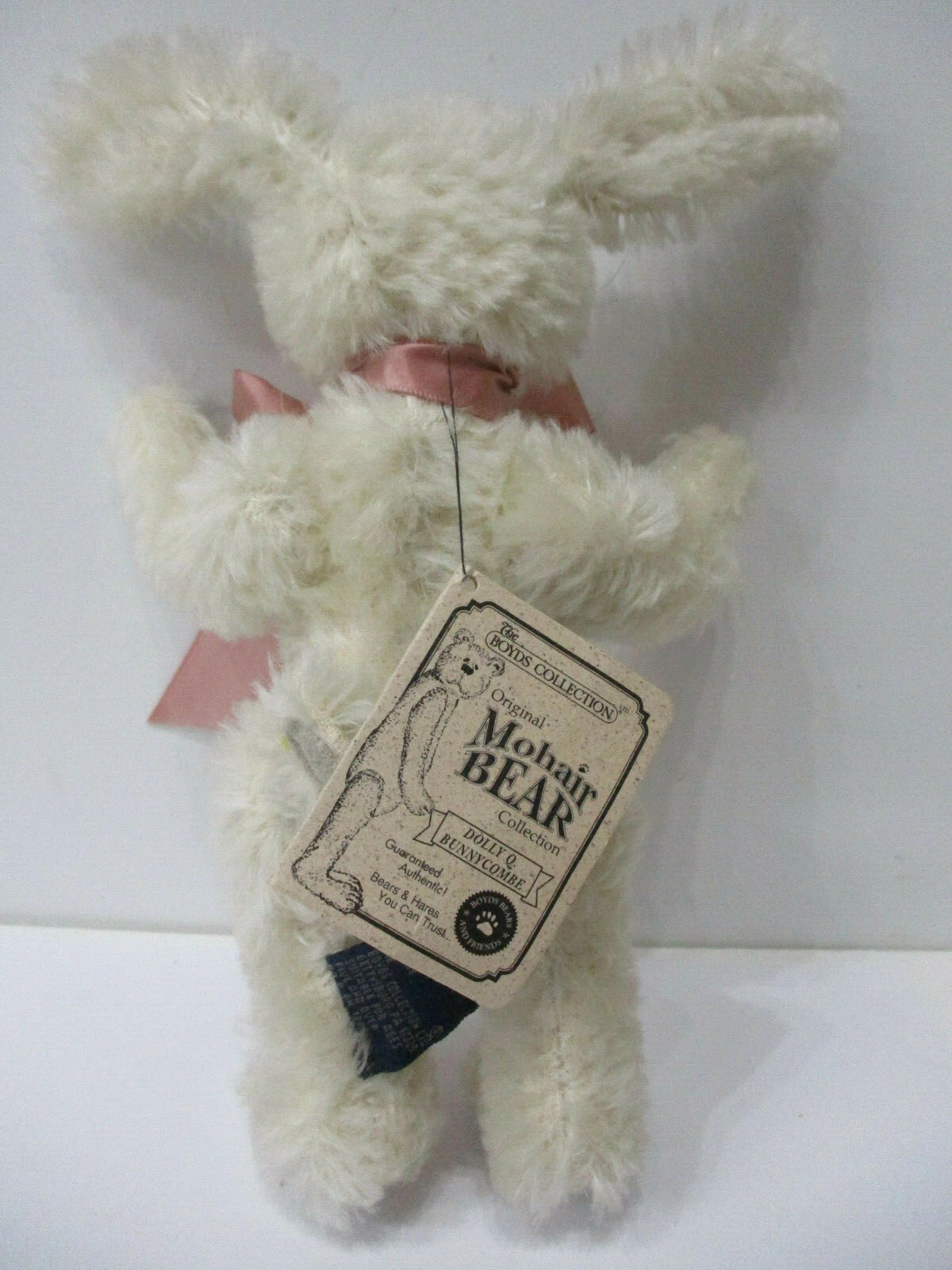 Boyds Mohair Dolly 10" White Rabbit 590150-00 image 6