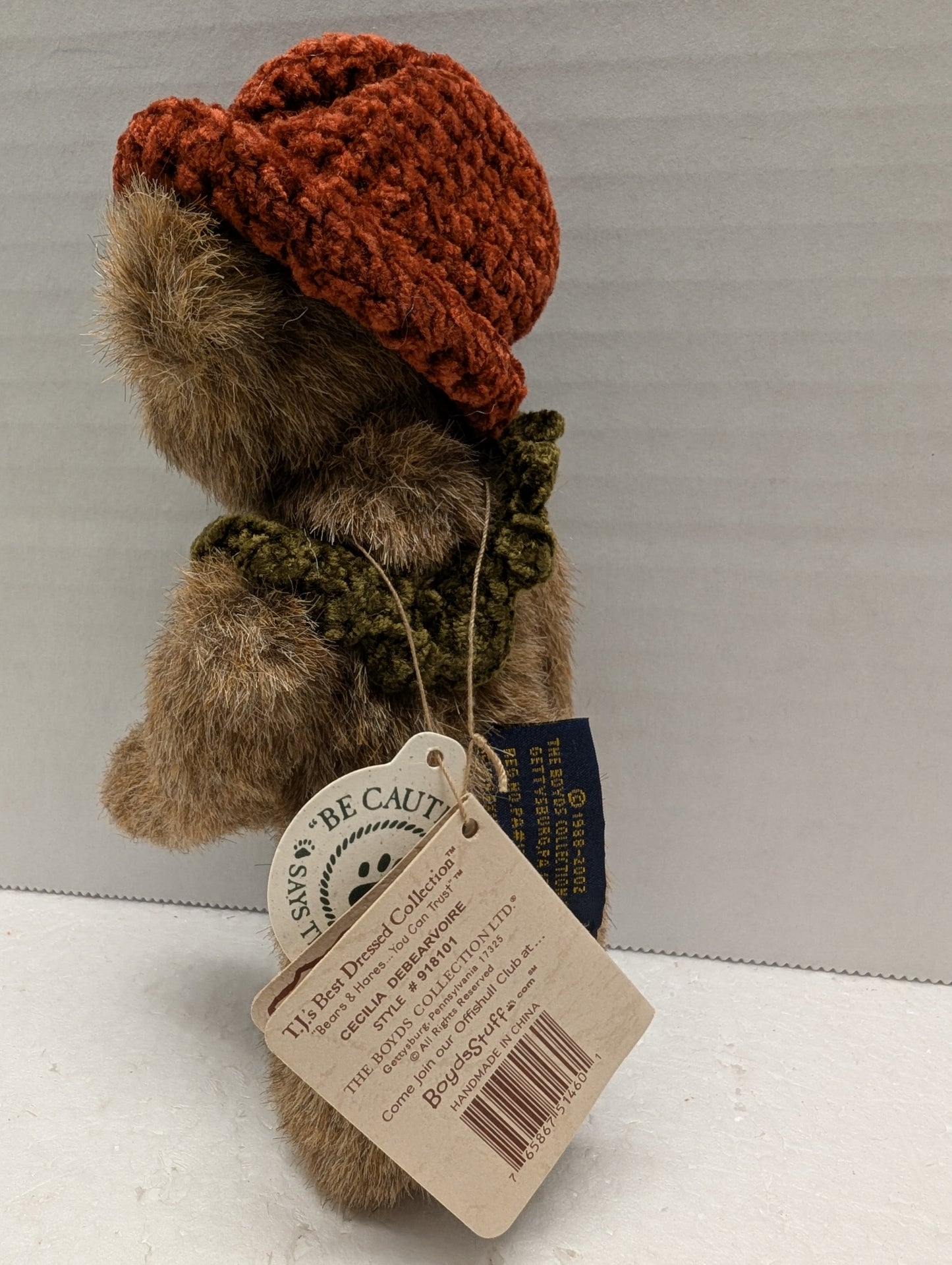 Boyds Plush Bear Cecelia DeBearvoire 918101 image 5