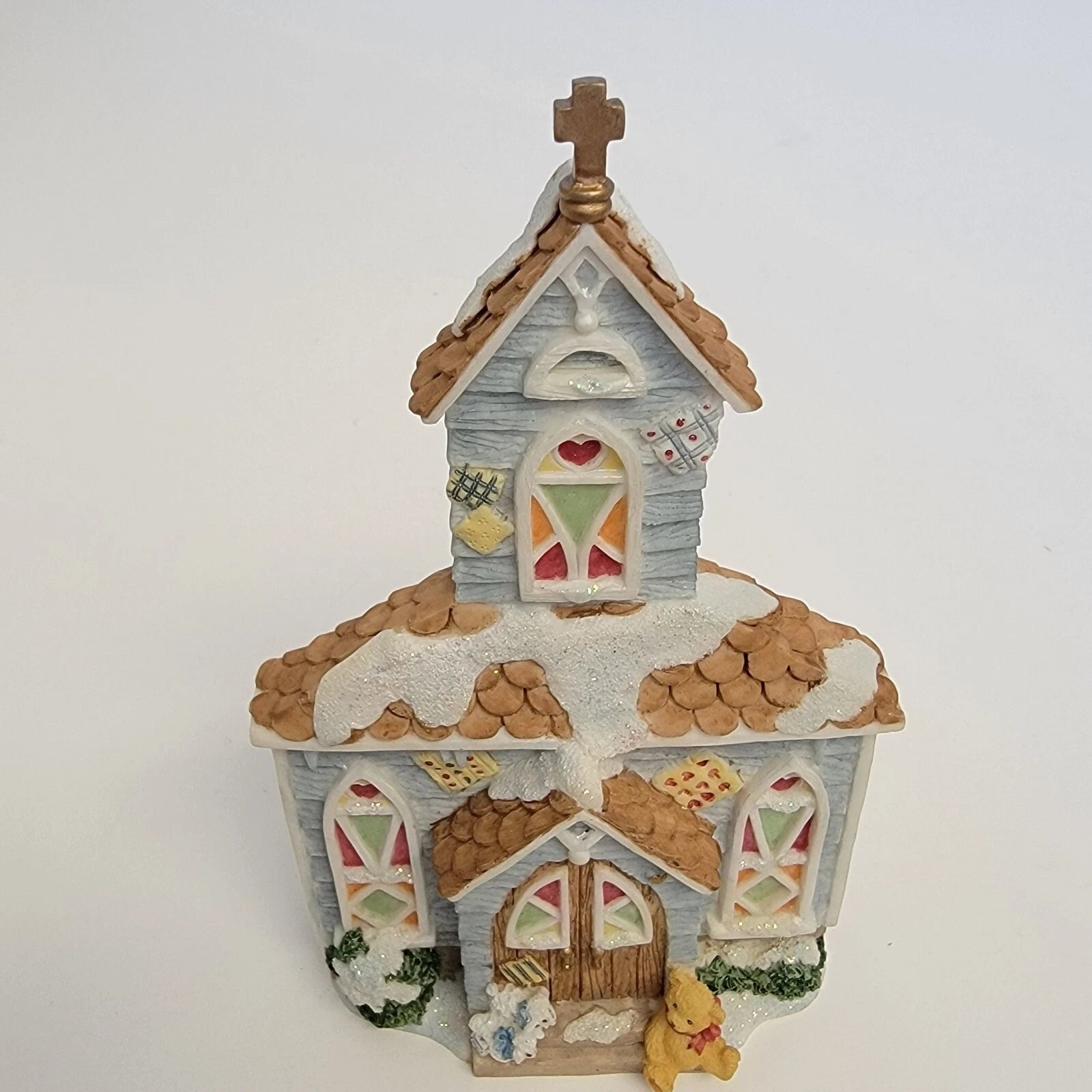 Cherished Teddies Neighborhood WINTER CHURCH BUILDING #352675 image 0