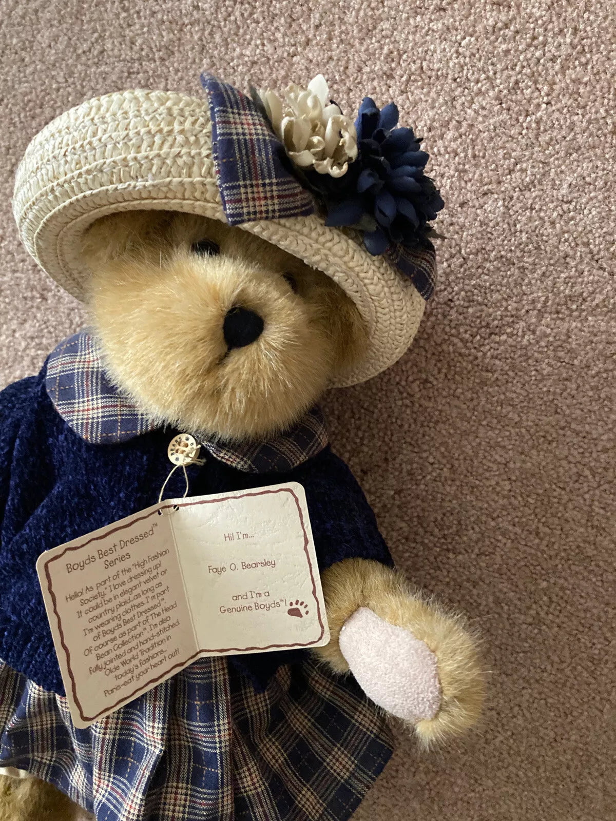 Boyds Bear Plush  Faye O Bearsley  94184WIN image 4