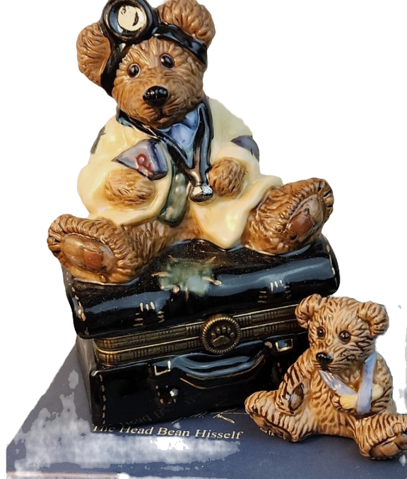 Boyds Le Bearmoge Collection  Dr. Harrison Griz 392011 image 0