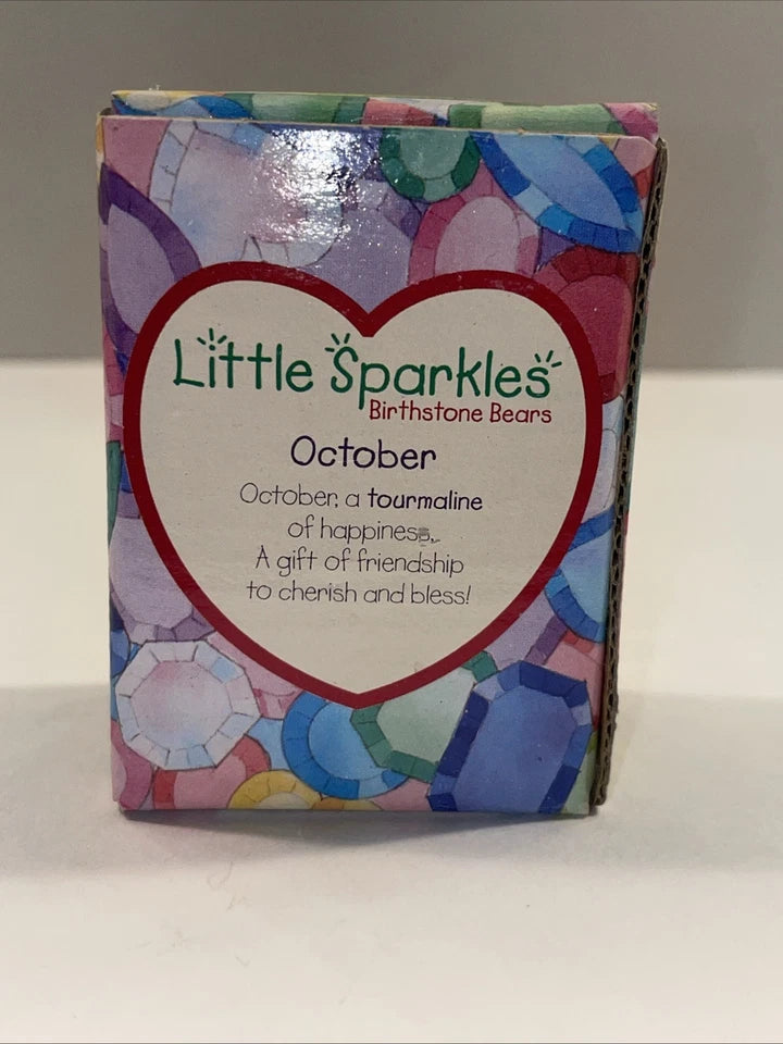Cherished Teddies Little Sparkles October Birthstone Bear image 2