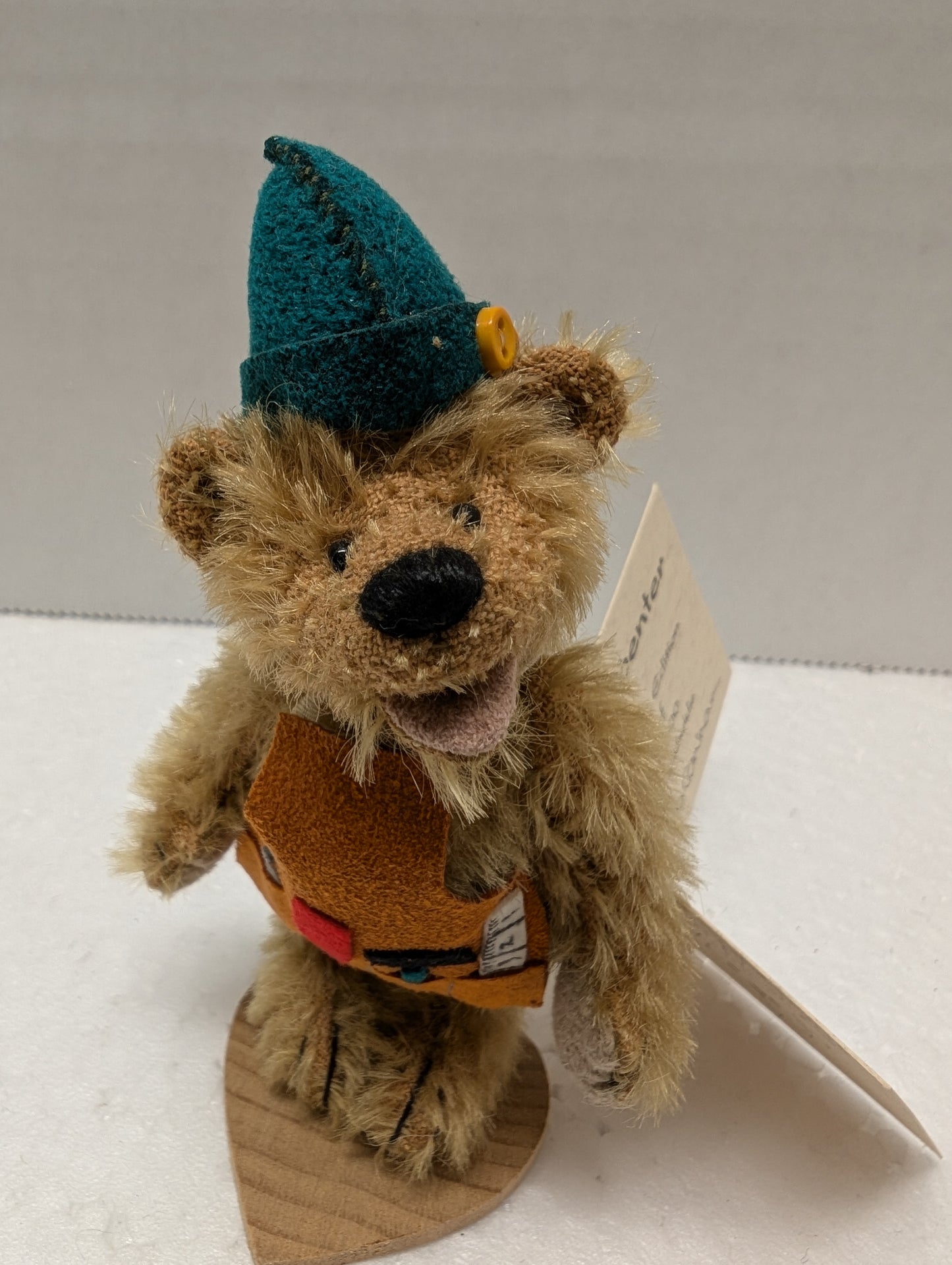 Deb Canham Miniature Bear Carpenter 311 From The Alice Collection Ltd Edition image 5