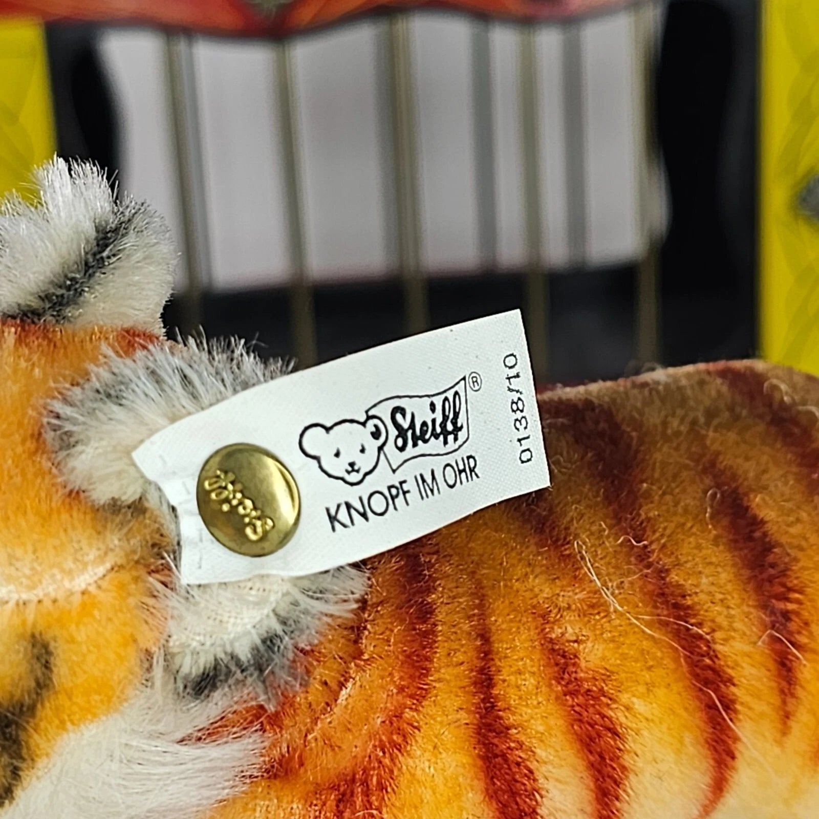 Steiff Bengal Tiger Circus Wagon 1990 image 7