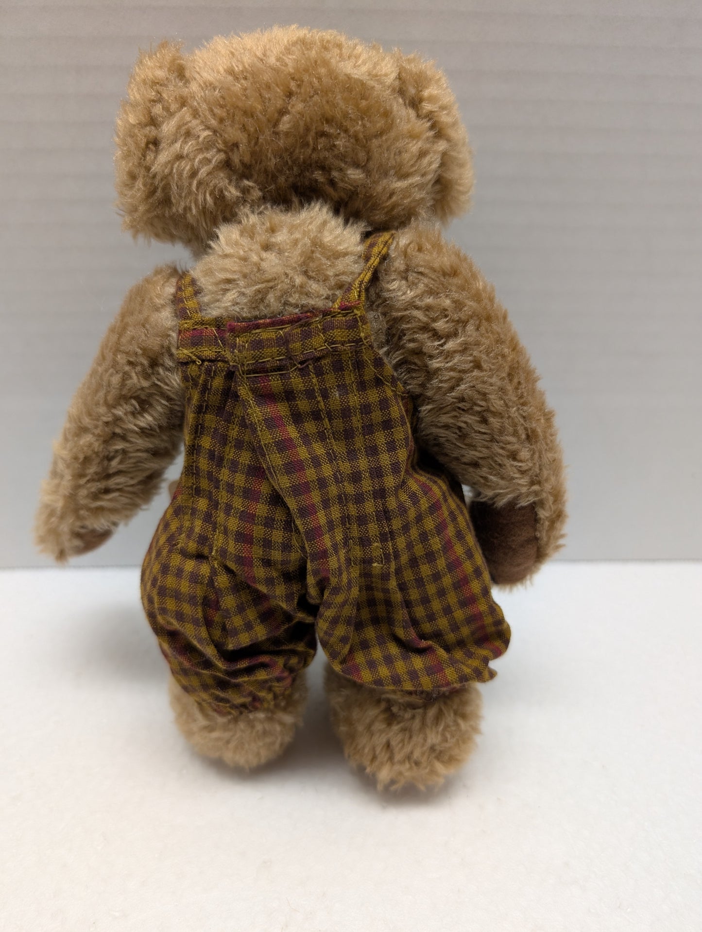 Boyds Bear Plush Rex plaid romper  912440 image 2