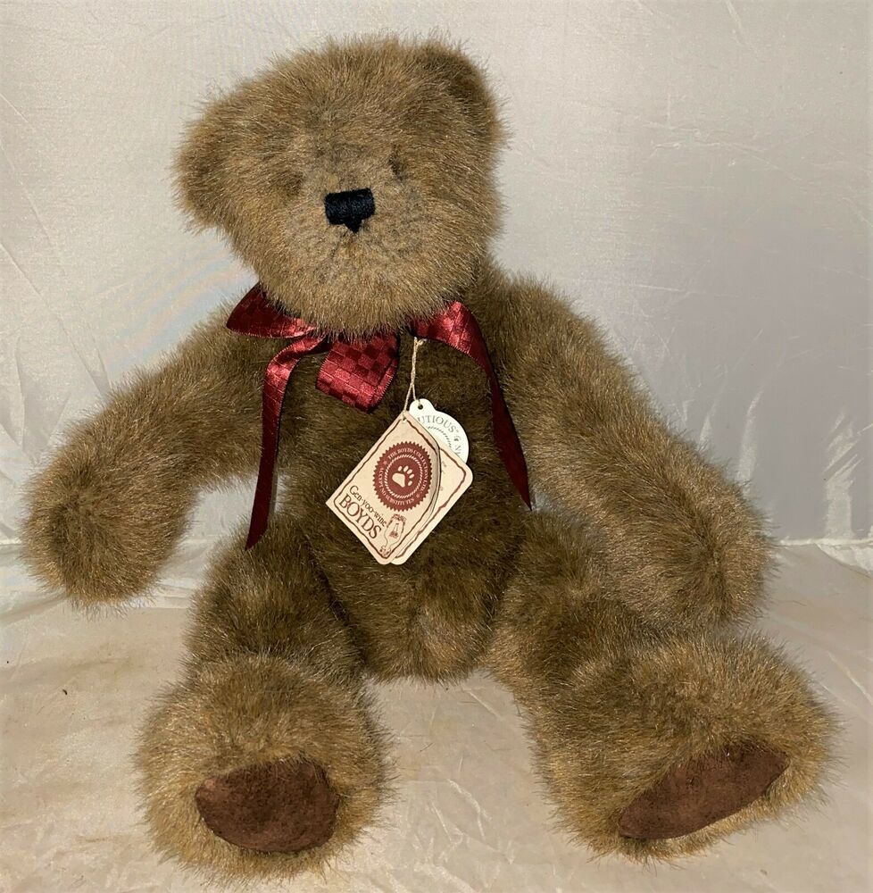 Boyds Bear Plush Jeremiah J Woodsley  92002-03 image 0