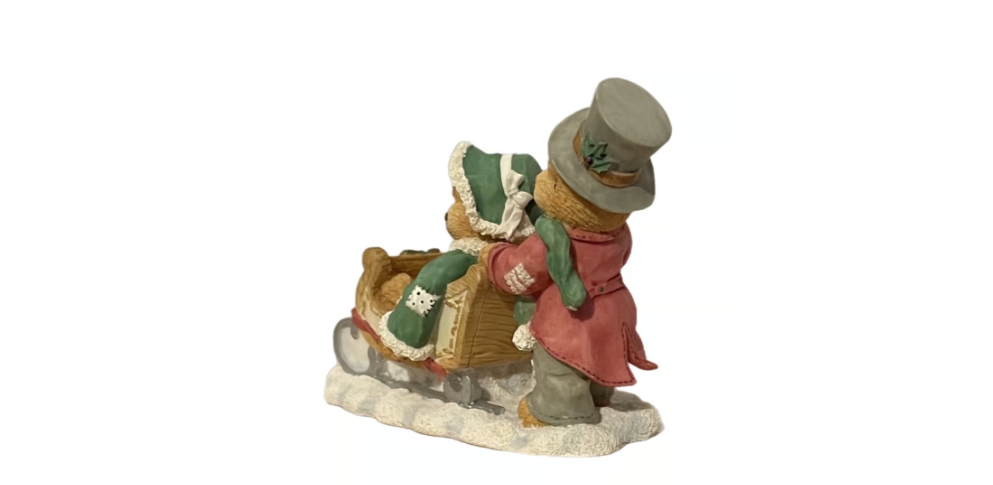 Cherished Teddies Lindsey & Lyndon Walking in a Winter Wonderland image 3