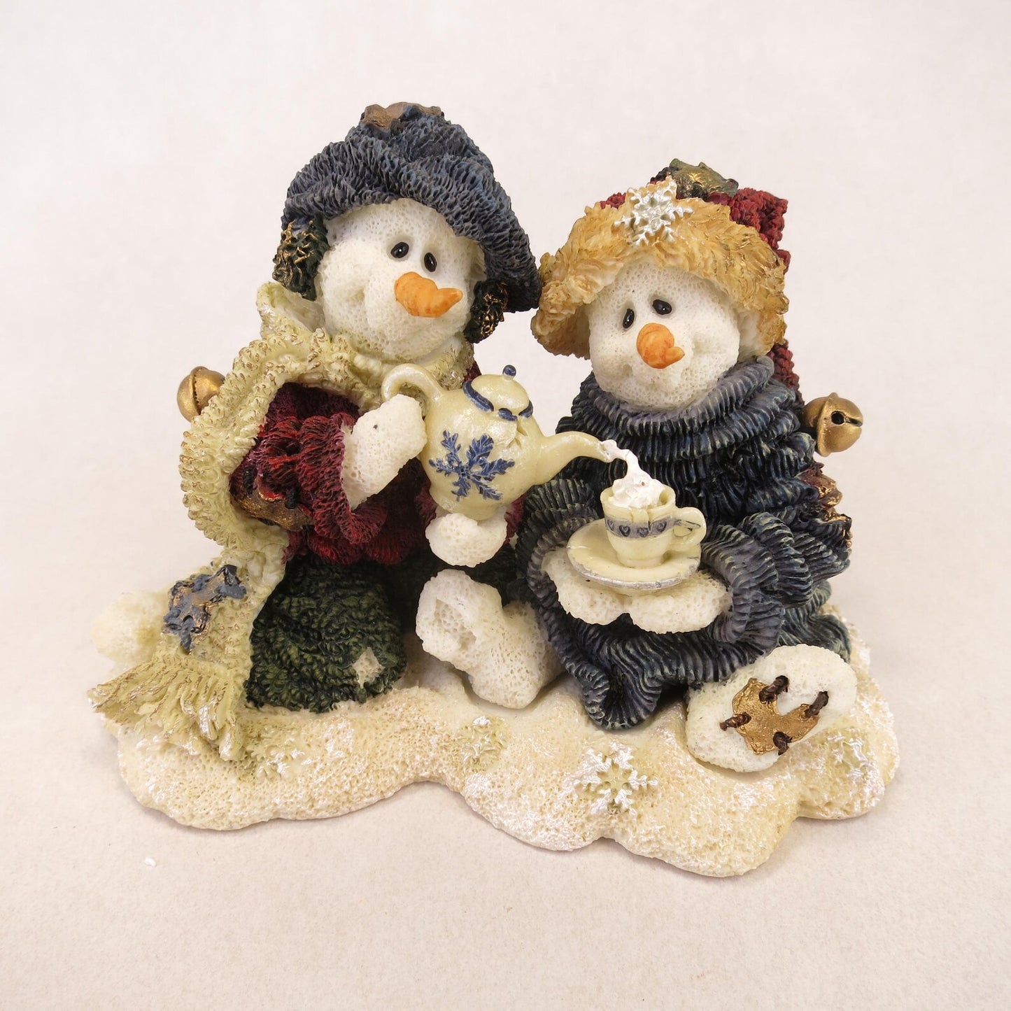 Boyds Wee Folkstones Cicely and Juneau  Snow People 36503 image 0