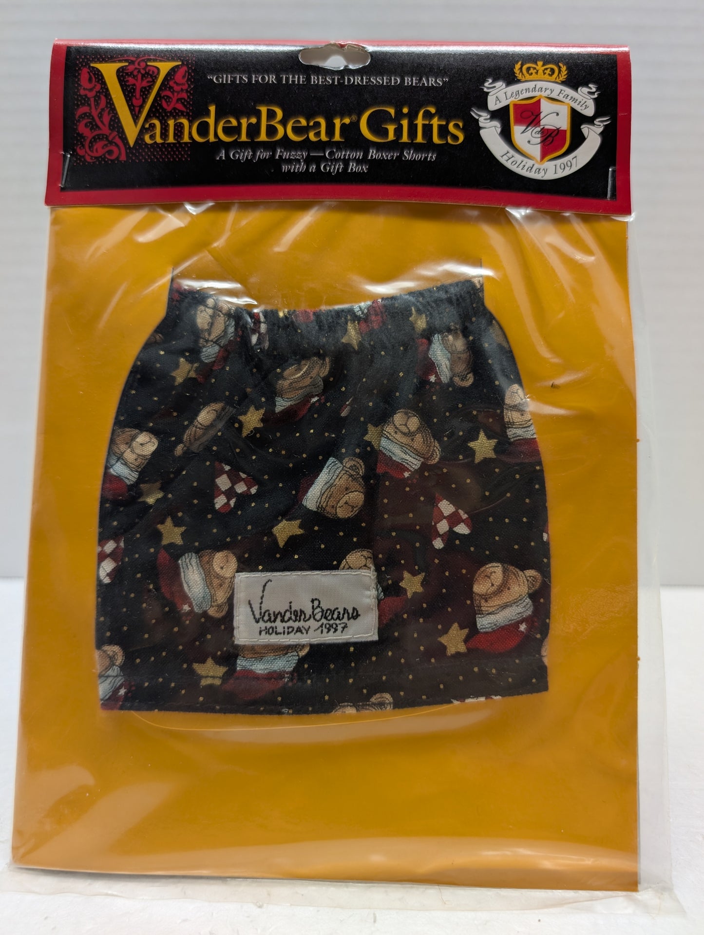 North American VanderBear Gifts Fuzzy Cotton Boxer Shorts 5247 image 0