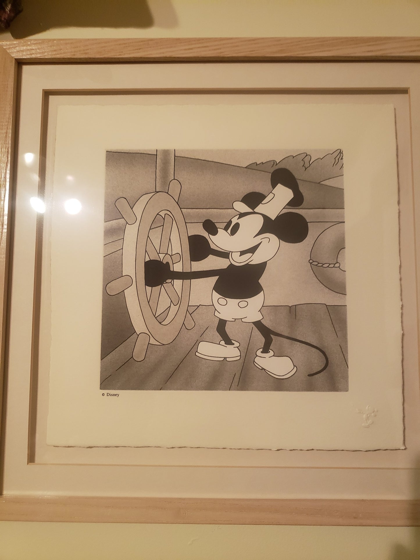 Disney Treasures Serigraph Steamboat Willie 33586 image 2