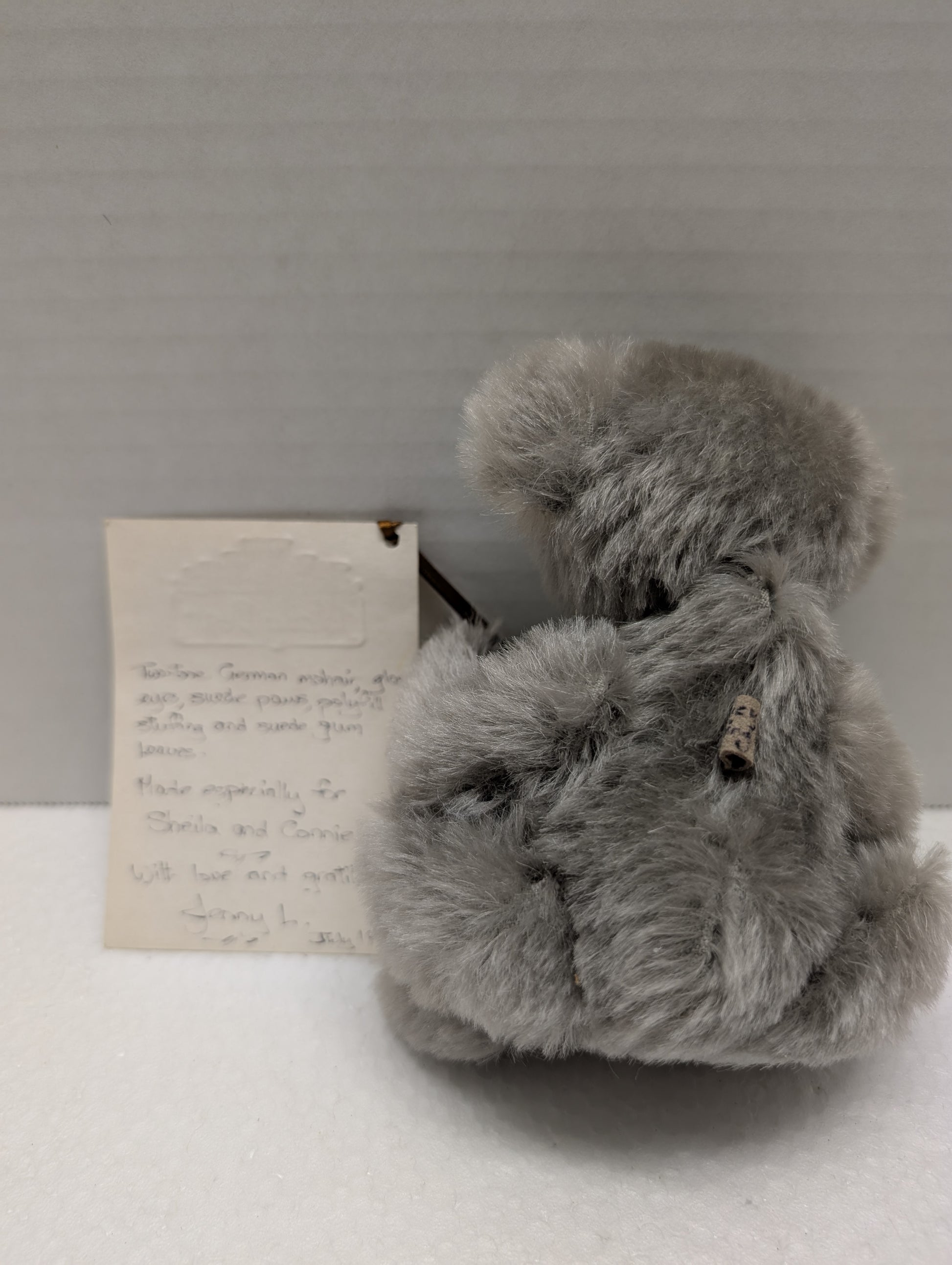 Artist Jennifer Laing  of Totally Bear Handmade 5 Baby Blue Koala image 2