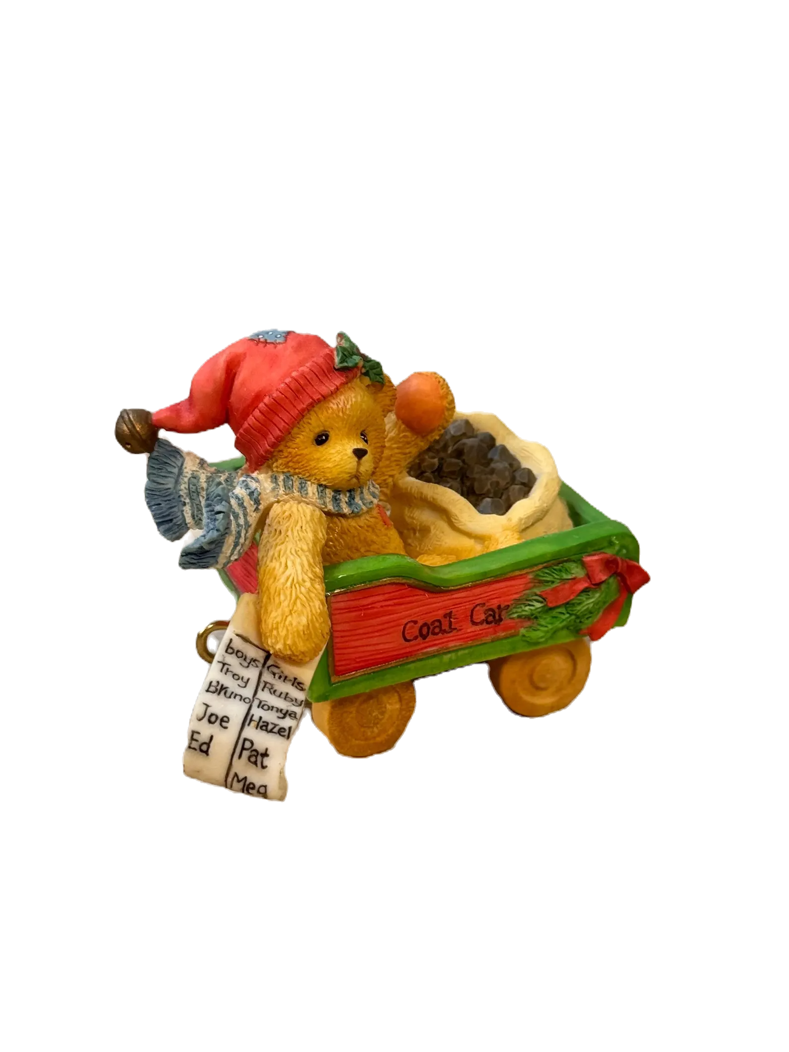 Cherished Teddies Train Coal Car Colin 219088 image 0