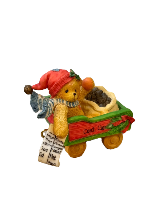 Cherished Teddies Train Coal Car Colin 219088 image 0