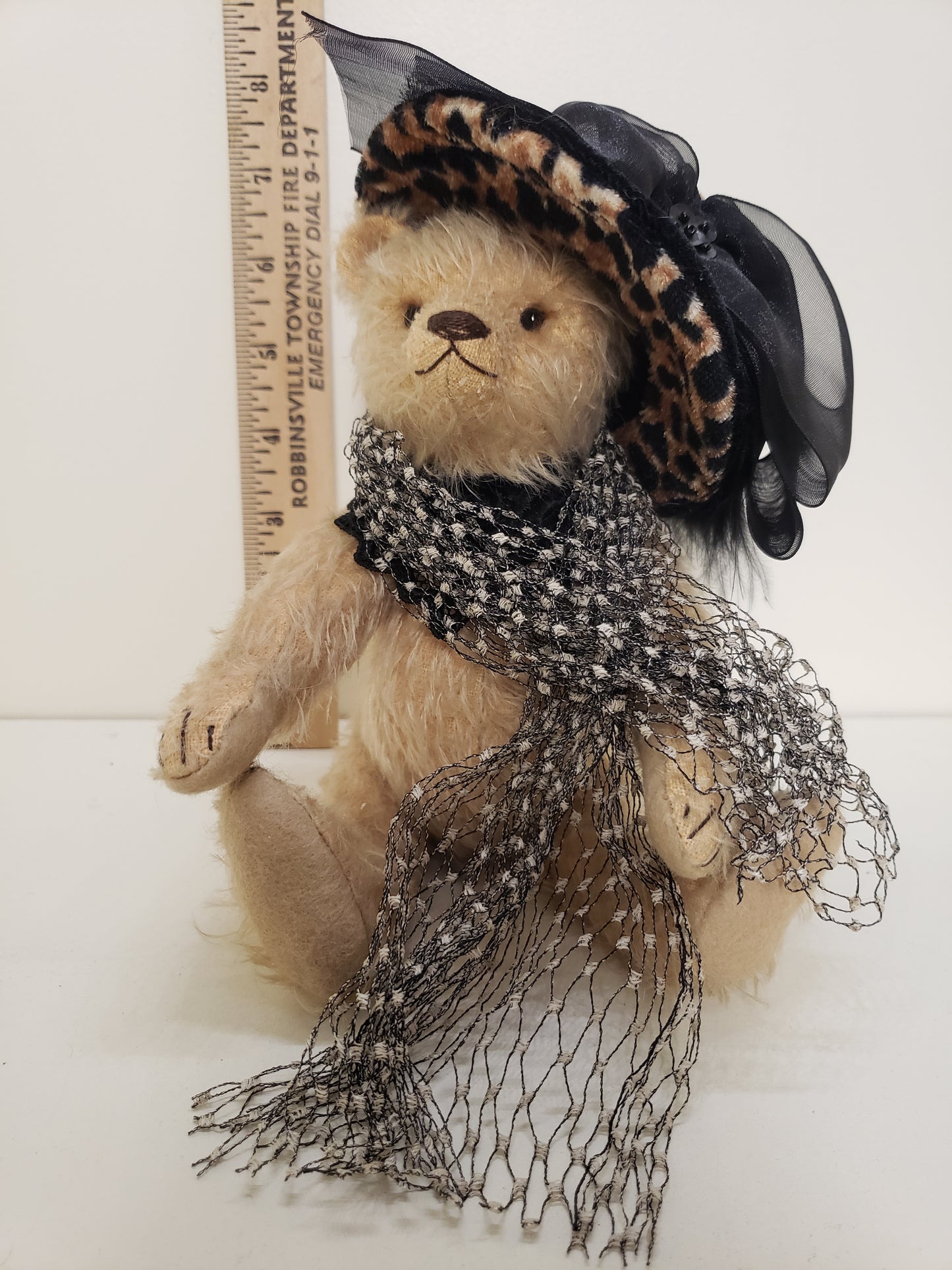 Artist Bear Elegance Original Designs Miss Zelda 8 Inch Mohair Jointed Bear image 1