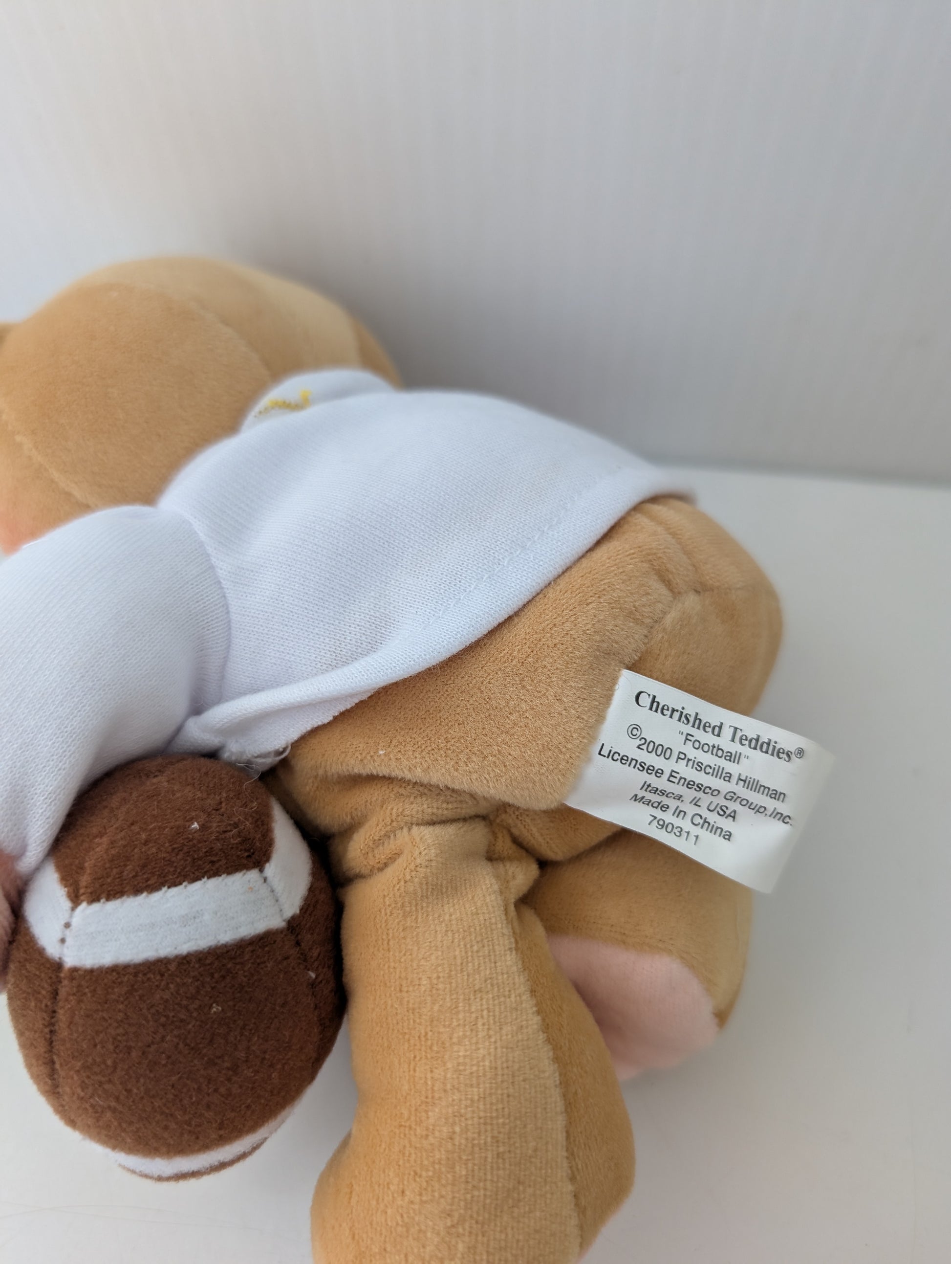 Cherished Teddies Bear Sports Plush Football 790311 image 2