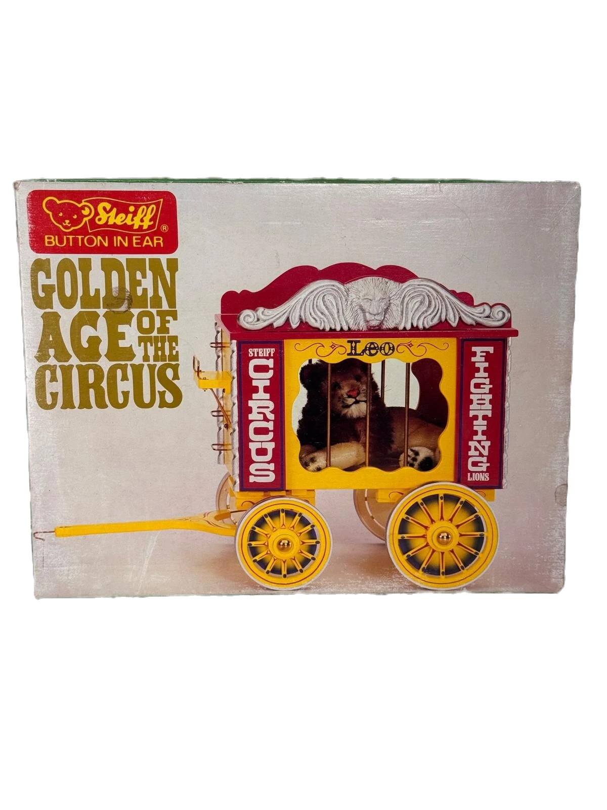Steiff Leo Lion Circus Wagon 1989 image 0