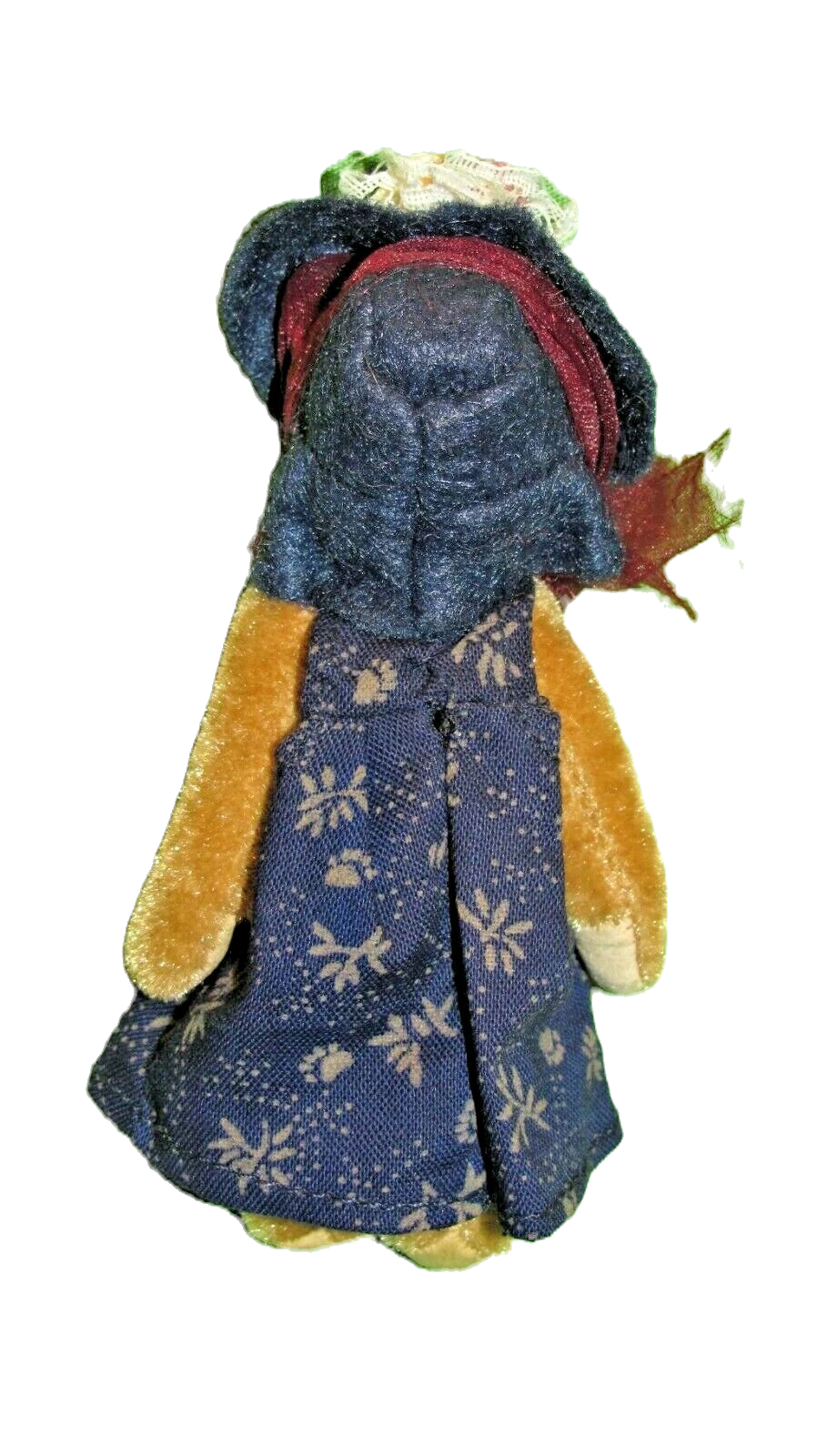 Boyds Miniature Tatum F Wuzzie Navy Dress & Hat 596001 image 1