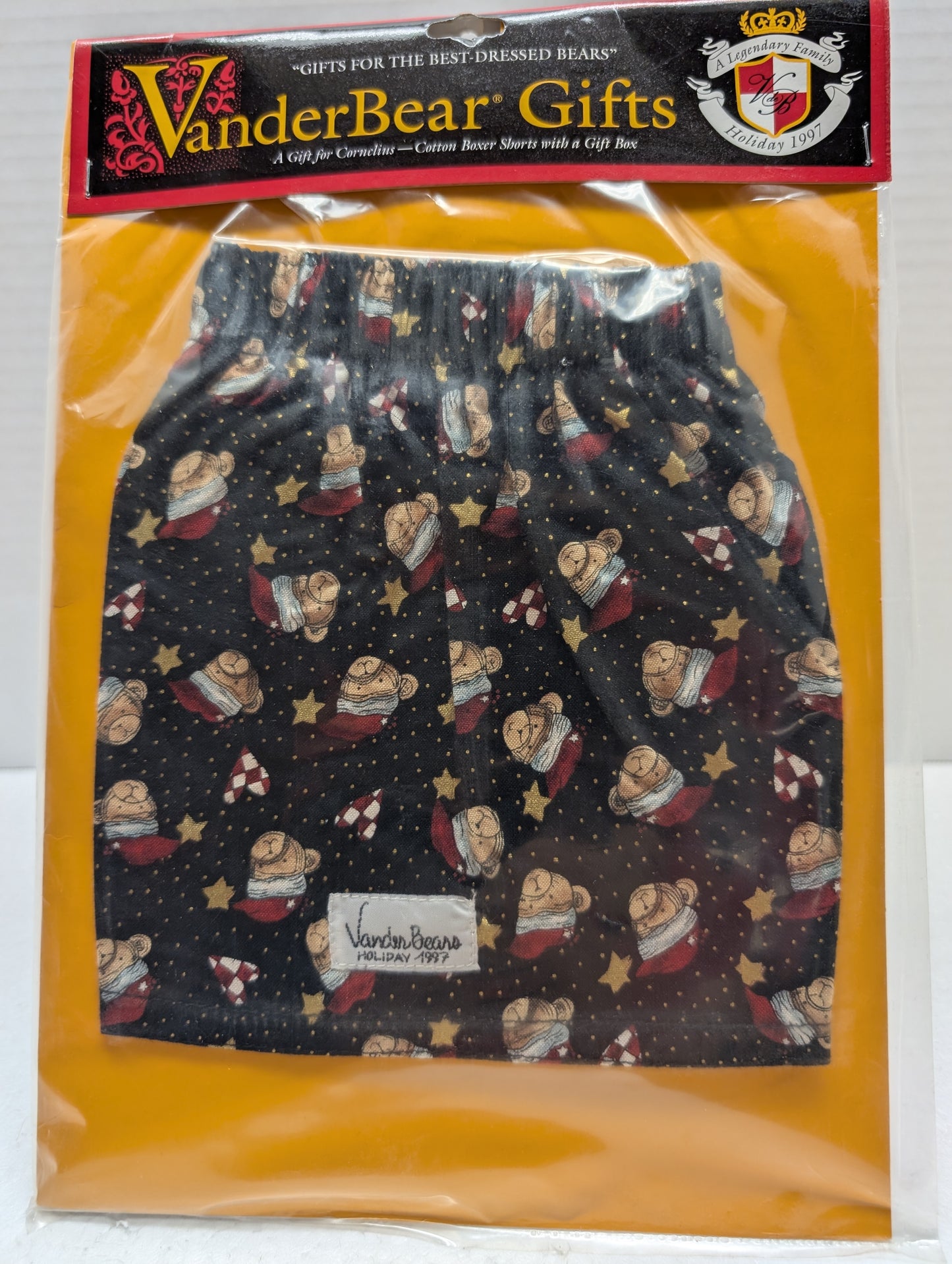 North American VanderBear Gifts Cornelius Cotton Boxer Shorts 5244 image 0