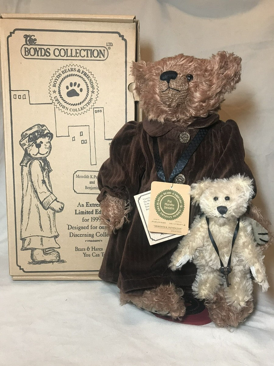Boyds Mohair Meredith K Pattington with Benjamin 14" 900204 image 1