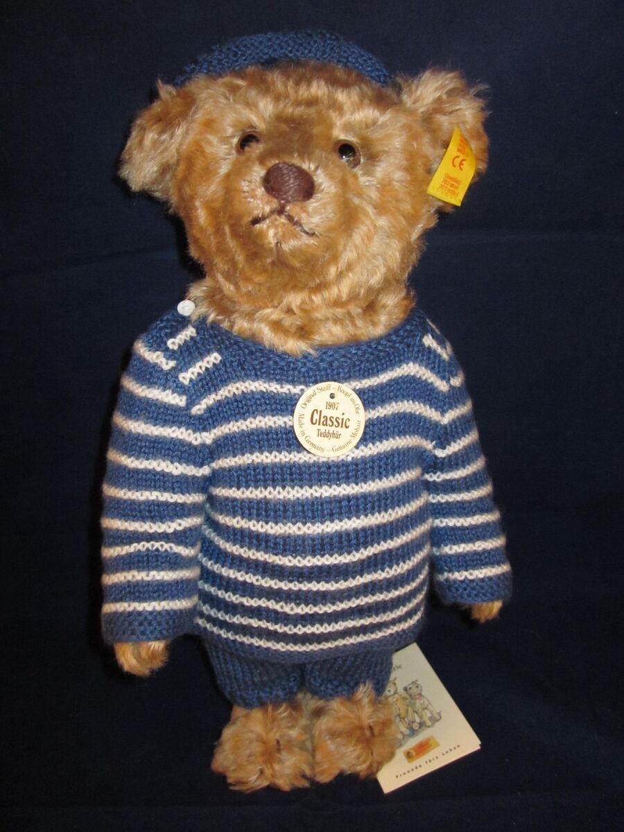 Steiff 1907 Classic Teddybar in Sweater Set #027659 image 2